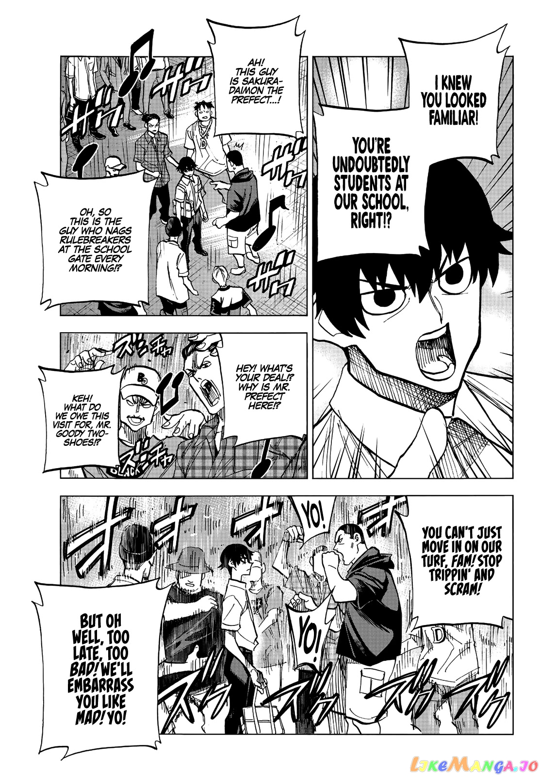 The Story Between a Dumb Prefect and a High School Girl with an Inappropriate Skirt Length chapter 13 - page 9