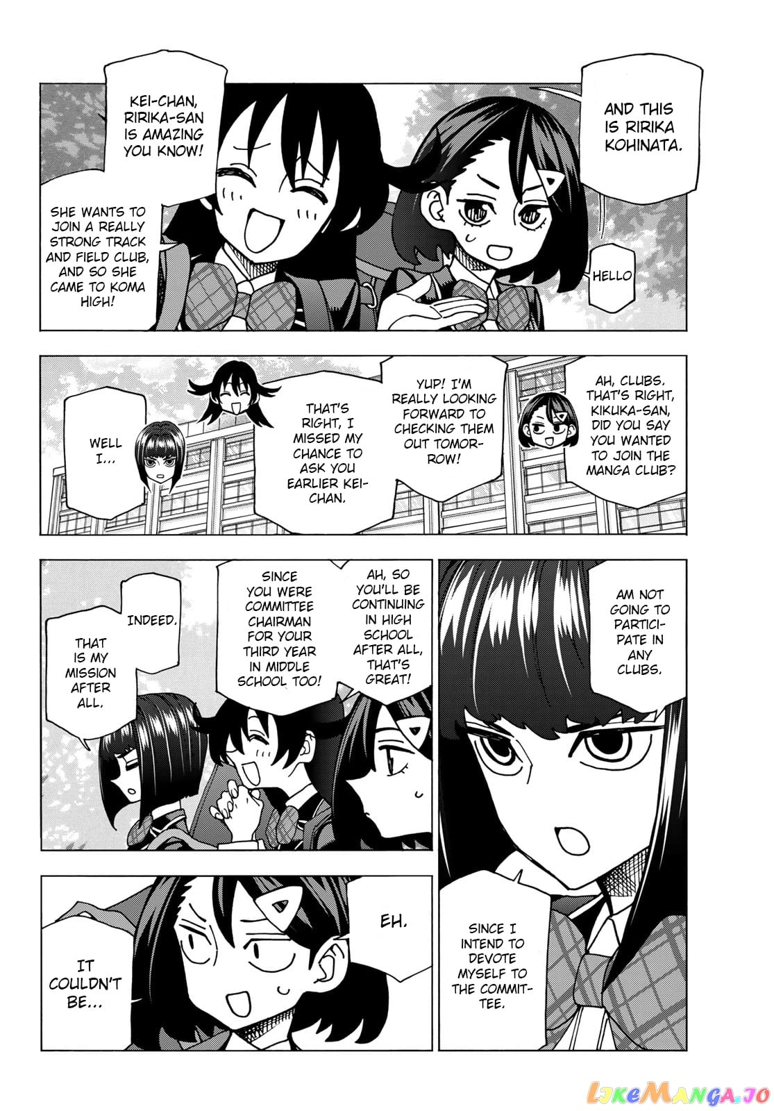 The Story Between a Dumb Prefect and a High School Girl with an Inappropriate Skirt Length chapter 57 - page 10