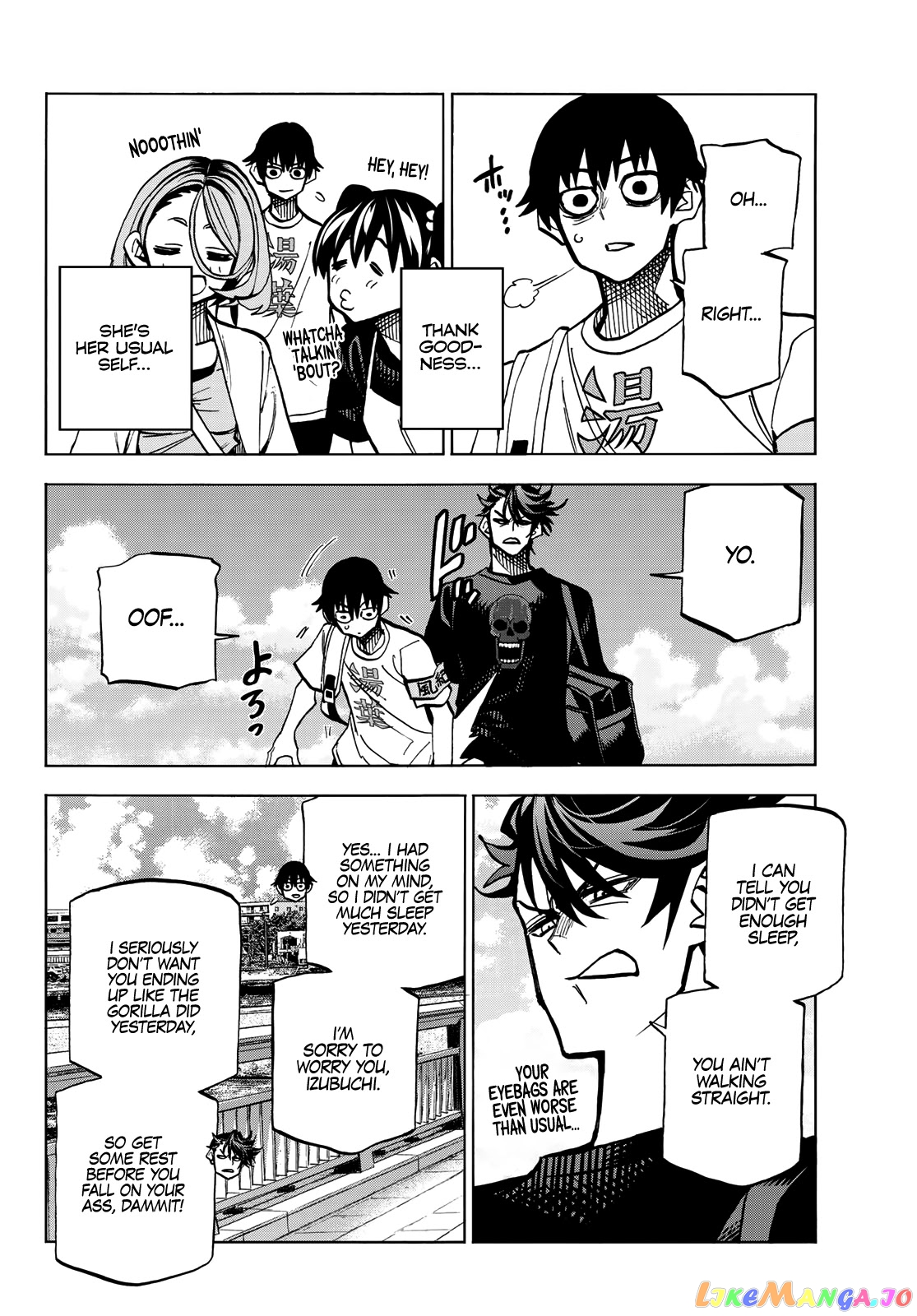 The Story Between a Dumb Prefect and a High School Girl with an Inappropriate Skirt Length chapter 23 - page 13