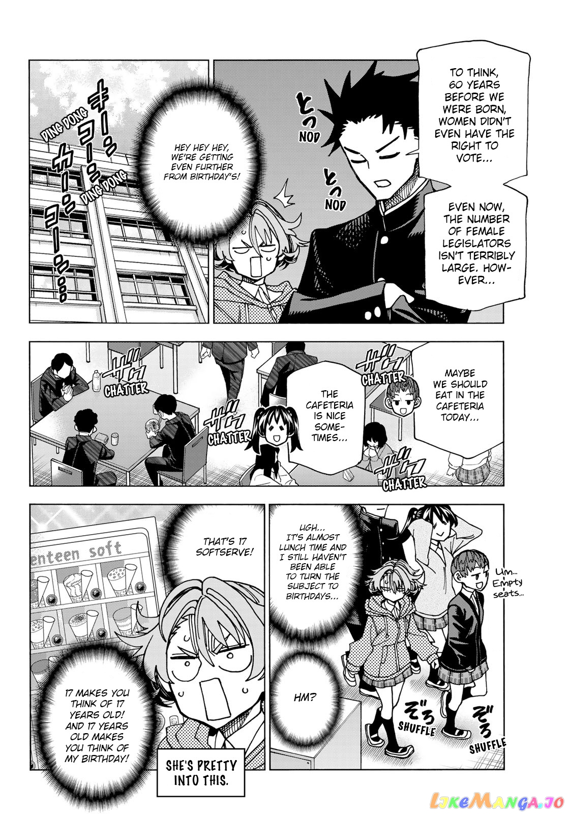 The Story Between a Dumb Prefect and a High School Girl with an Inappropriate Skirt Length chapter 58 - page 10