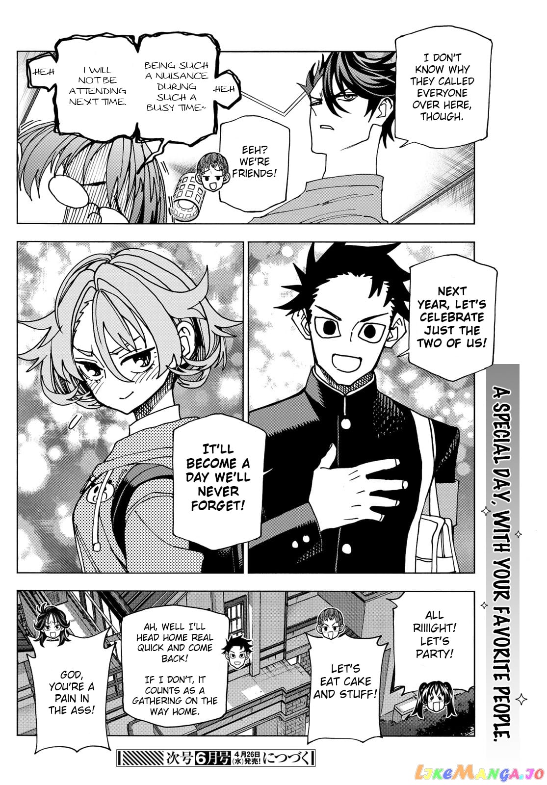 The Story Between a Dumb Prefect and a High School Girl with an Inappropriate Skirt Length chapter 58 - page 18