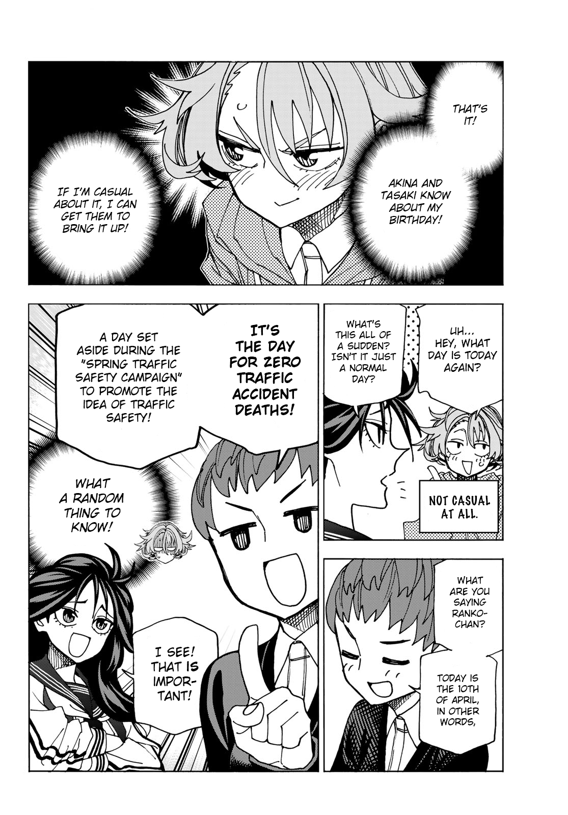 The Story Between a Dumb Prefect and a High School Girl with an Inappropriate Skirt Length chapter 58 - page 8