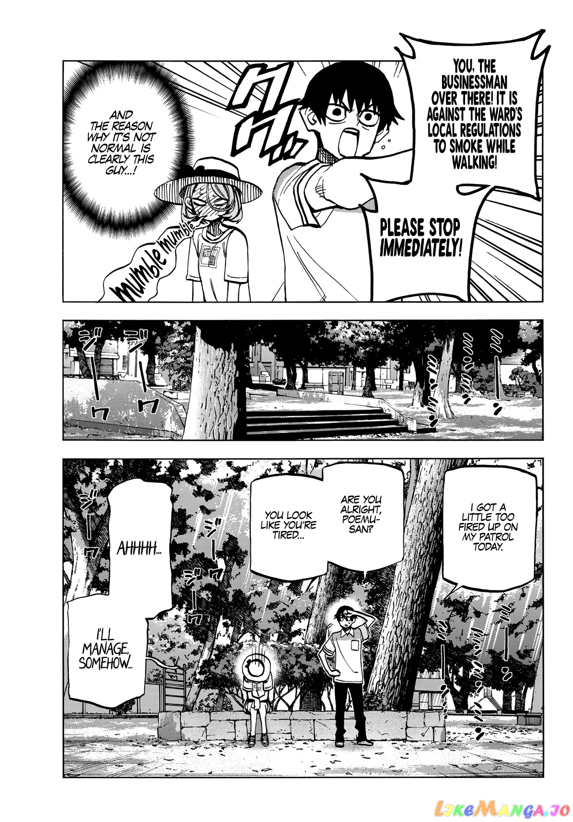 The Story Between a Dumb Prefect and a High School Girl with an Inappropriate Skirt Length chapter 24 - page 12