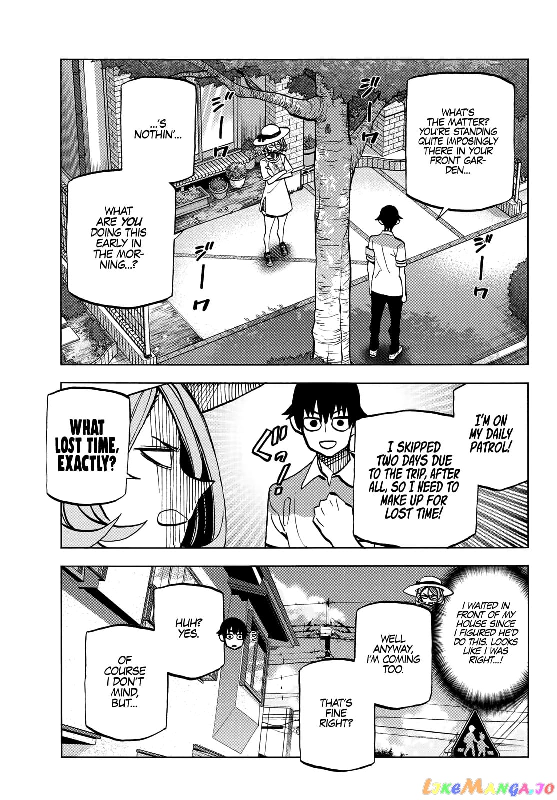 The Story Between a Dumb Prefect and a High School Girl with an Inappropriate Skirt Length chapter 24 - page 8