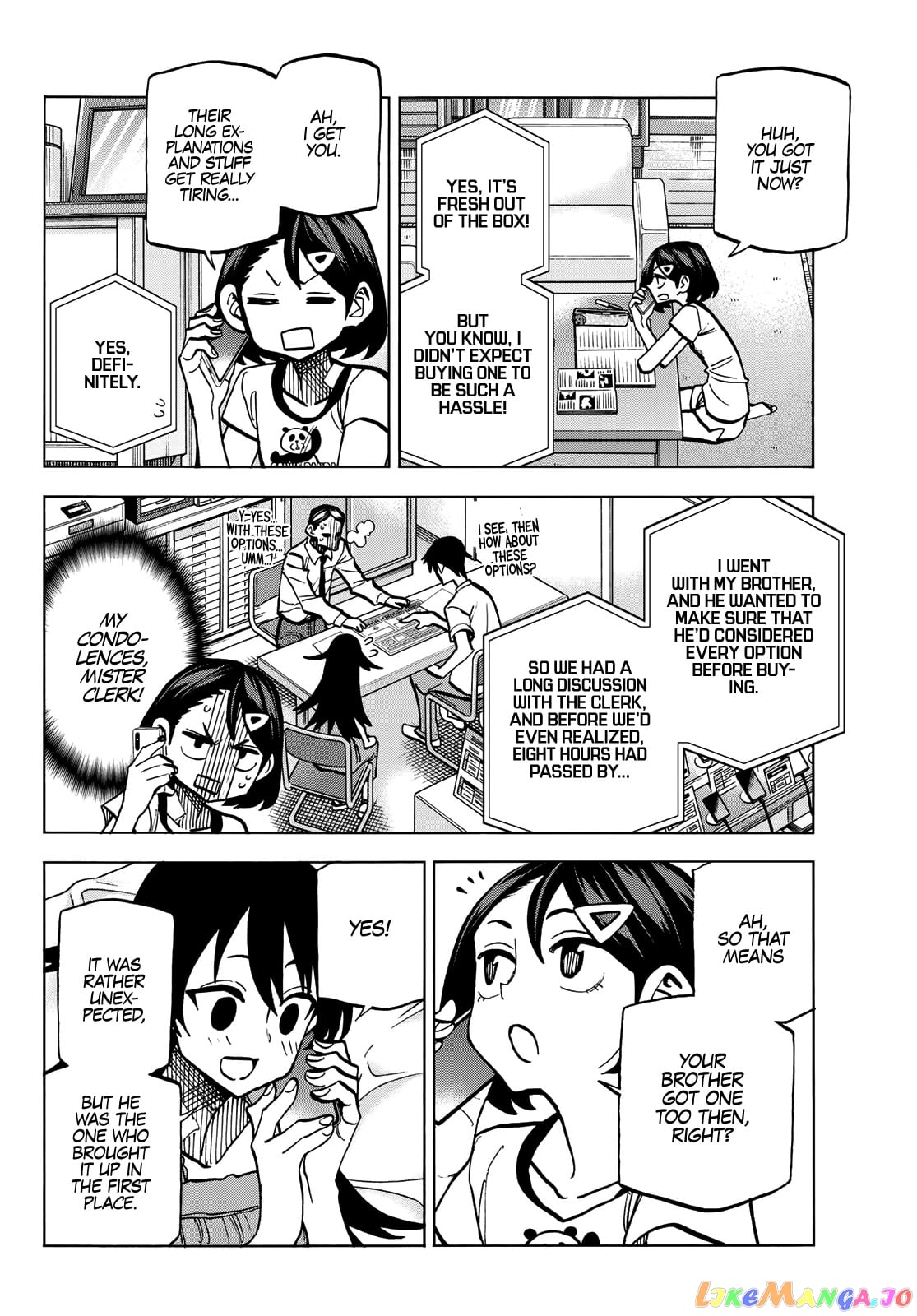 The Story Between a Dumb Prefect and a High School Girl with an Inappropriate Skirt Length chapter 25 - page 5