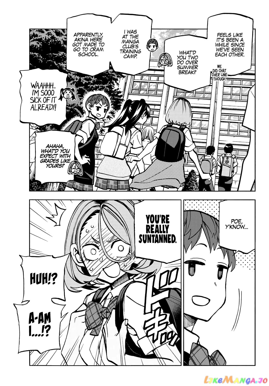 The Story Between a Dumb Prefect and a High School Girl with an Inappropriate Skirt Length chapter 26 - page 4