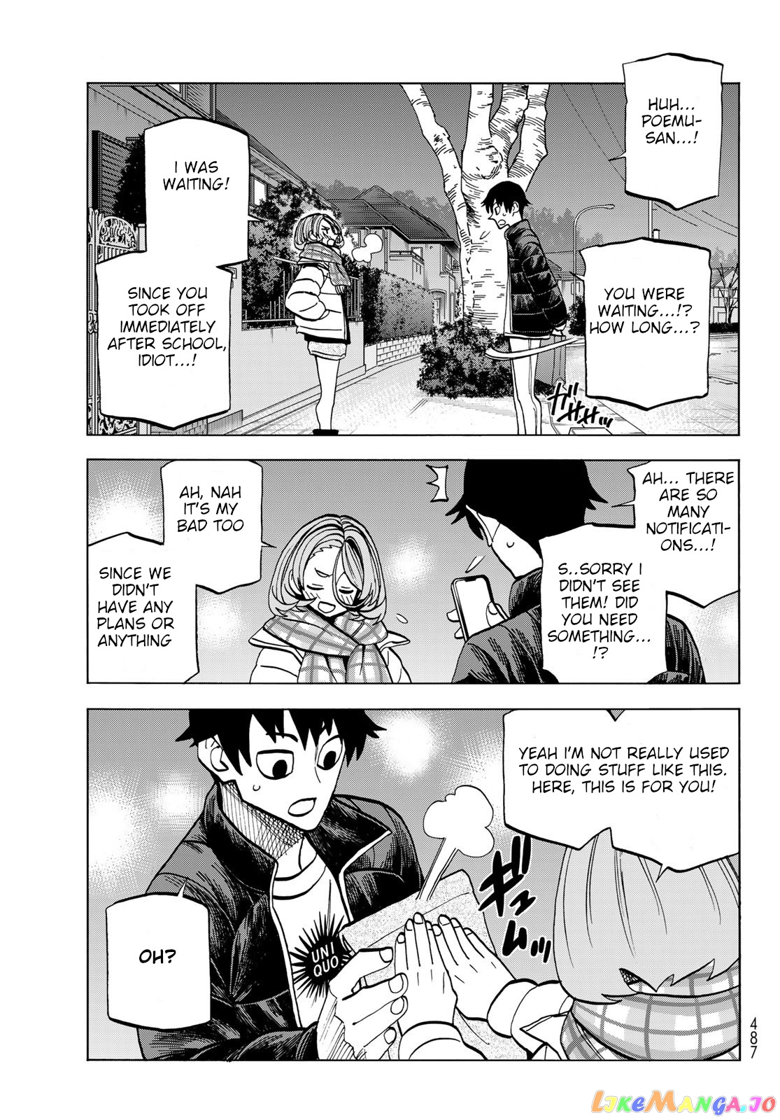 The Story Between a Dumb Prefect and a High School Girl with an Inappropriate Skirt Length chapter 45 - page 15