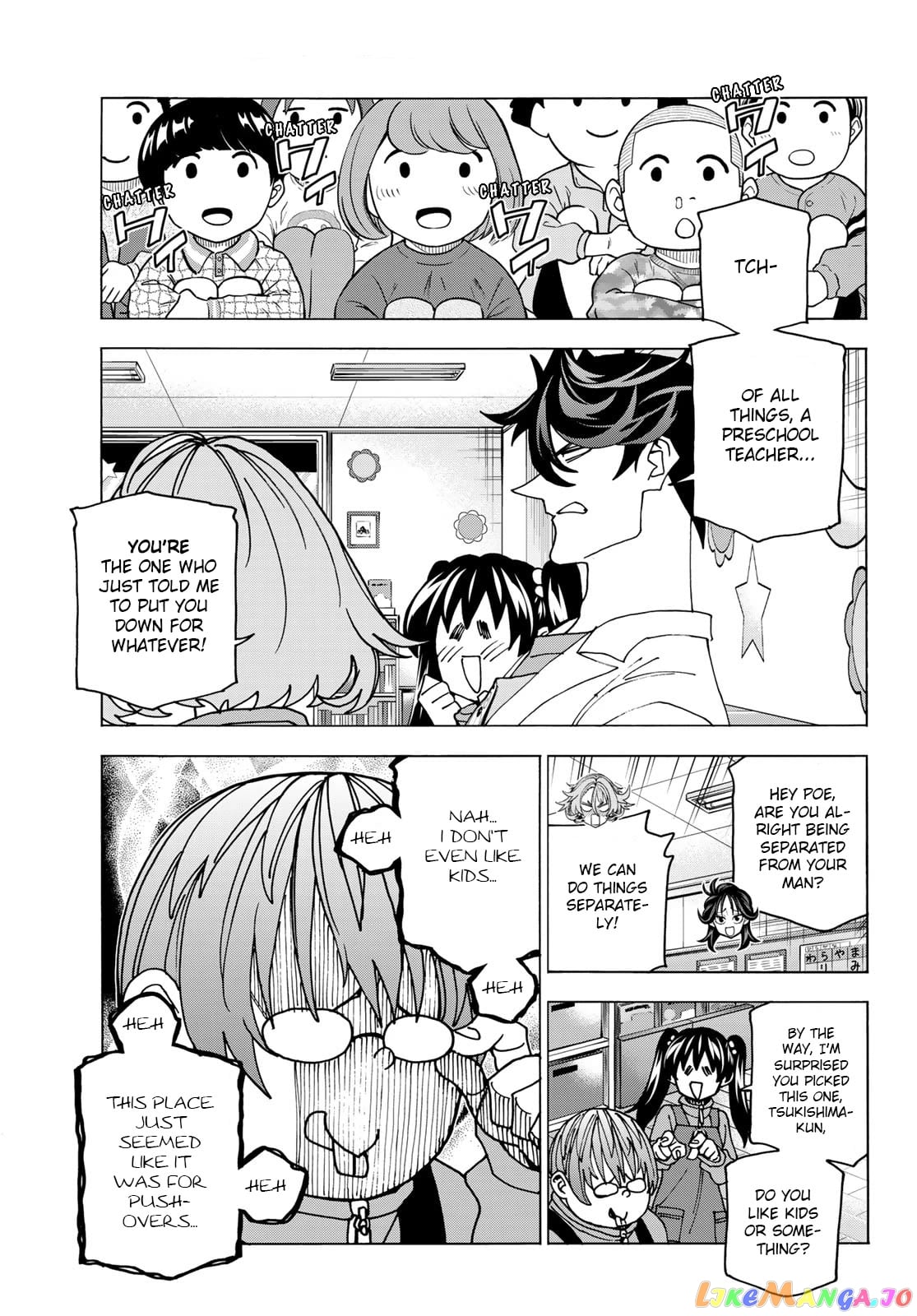 The Story Between a Dumb Prefect and a High School Girl with an Inappropriate Skirt Length chapter 61 - page 5