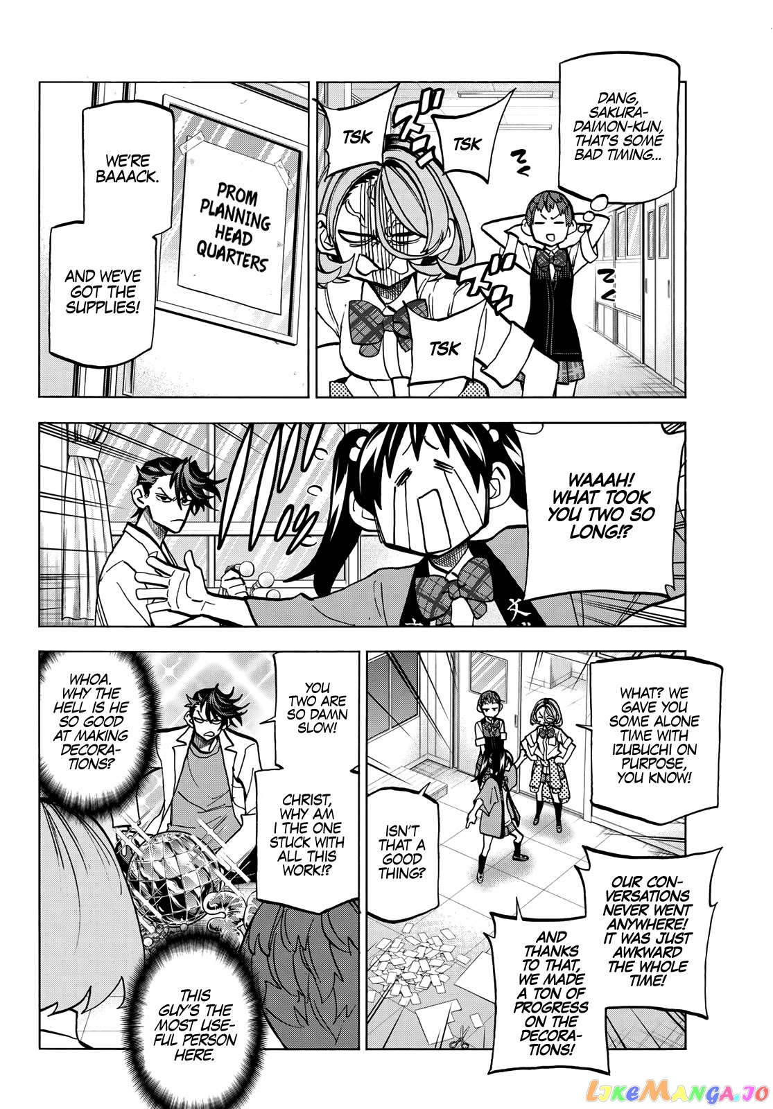 The Story Between a Dumb Prefect and a High School Girl with an Inappropriate Skirt Length chapter 28 - page 12