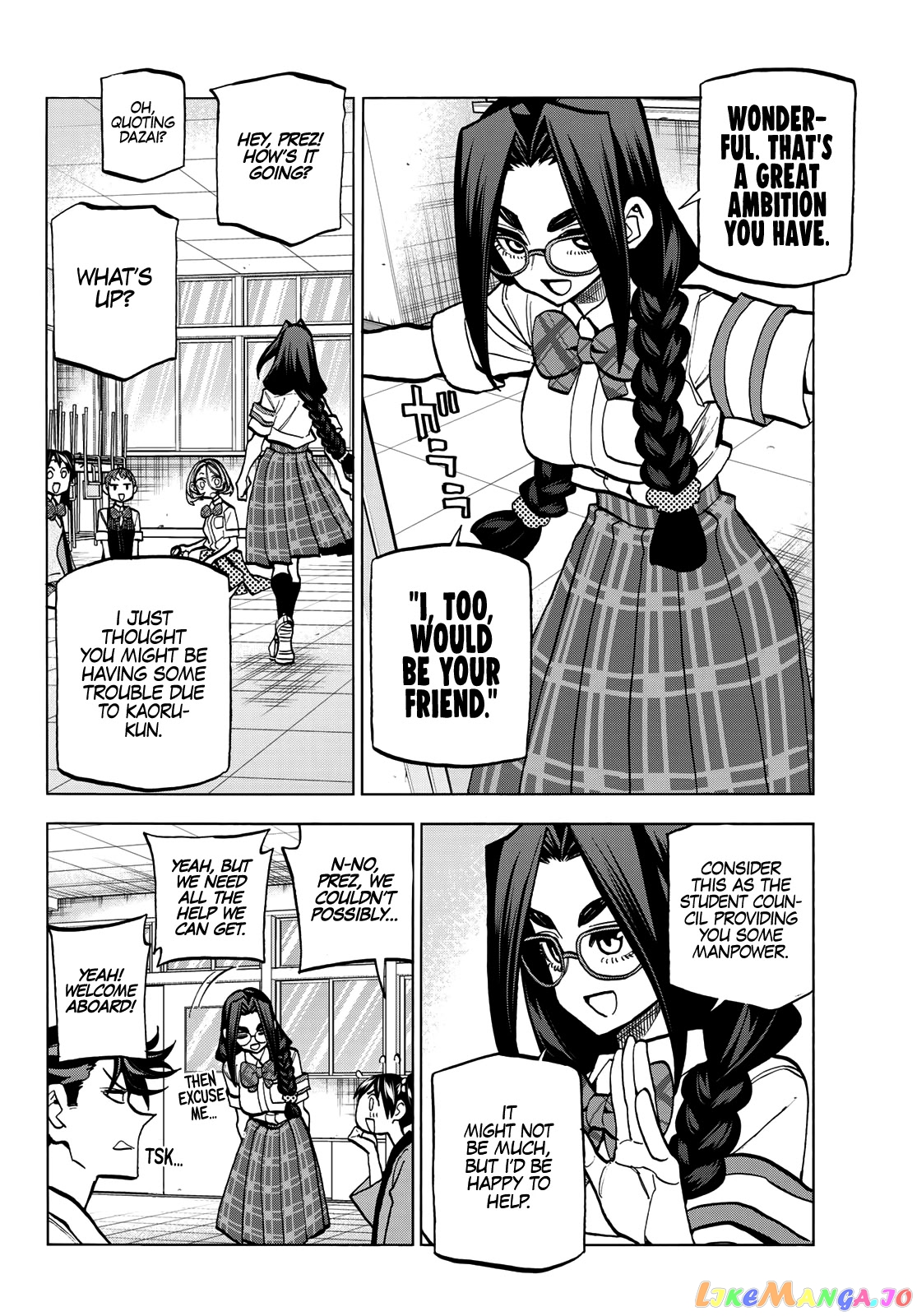 The Story Between a Dumb Prefect and a High School Girl with an Inappropriate Skirt Length chapter 28 - page 14