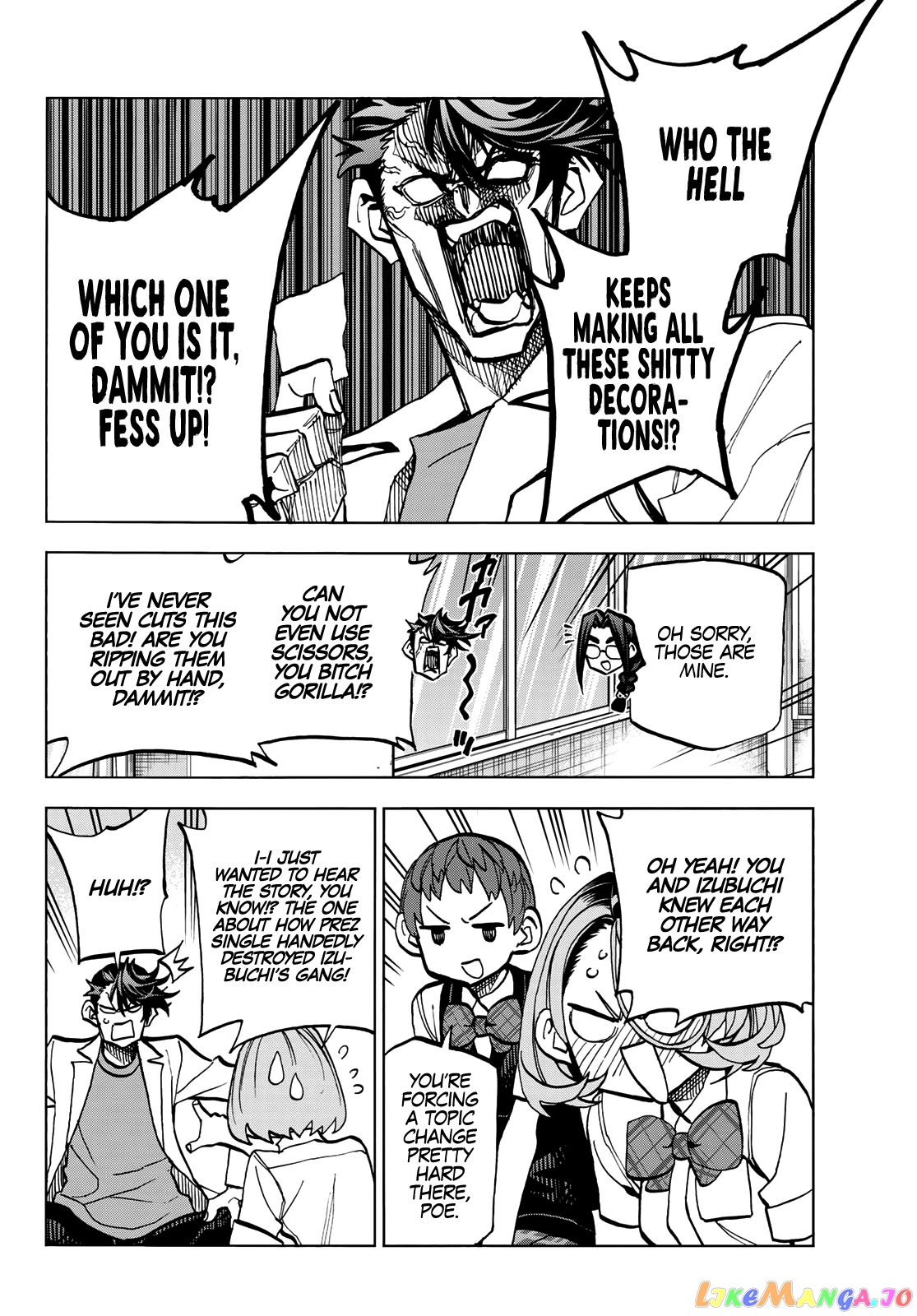 The Story Between a Dumb Prefect and a High School Girl with an Inappropriate Skirt Length chapter 28 - page 18
