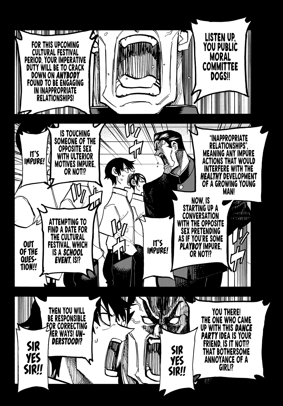 The Story Between a Dumb Prefect and a High School Girl with an Inappropriate Skirt Length chapter 28 - page 6
