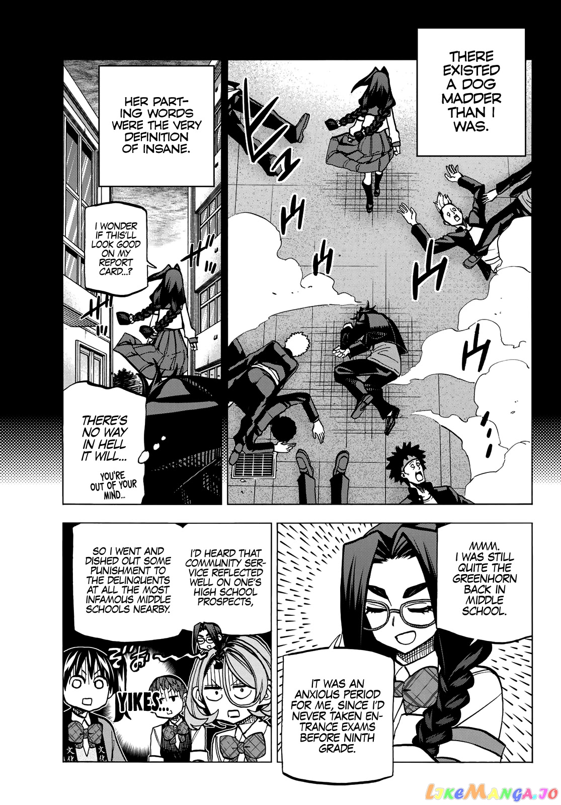 The Story Between a Dumb Prefect and a High School Girl with an Inappropriate Skirt Length chapter 29 - page 6
