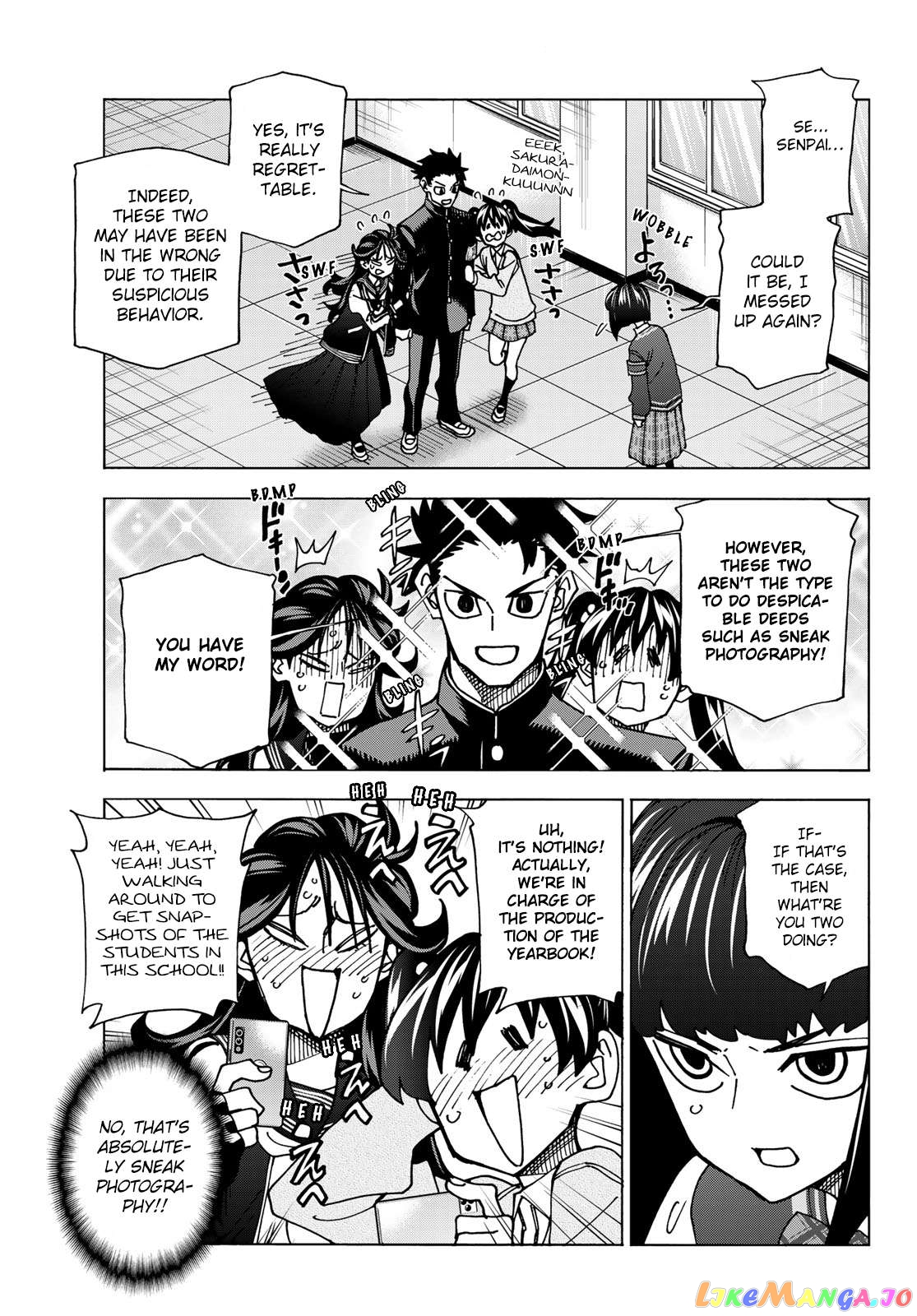 The Story Between a Dumb Prefect and a High School Girl with an Inappropriate Skirt Length chapter 62 - page 11