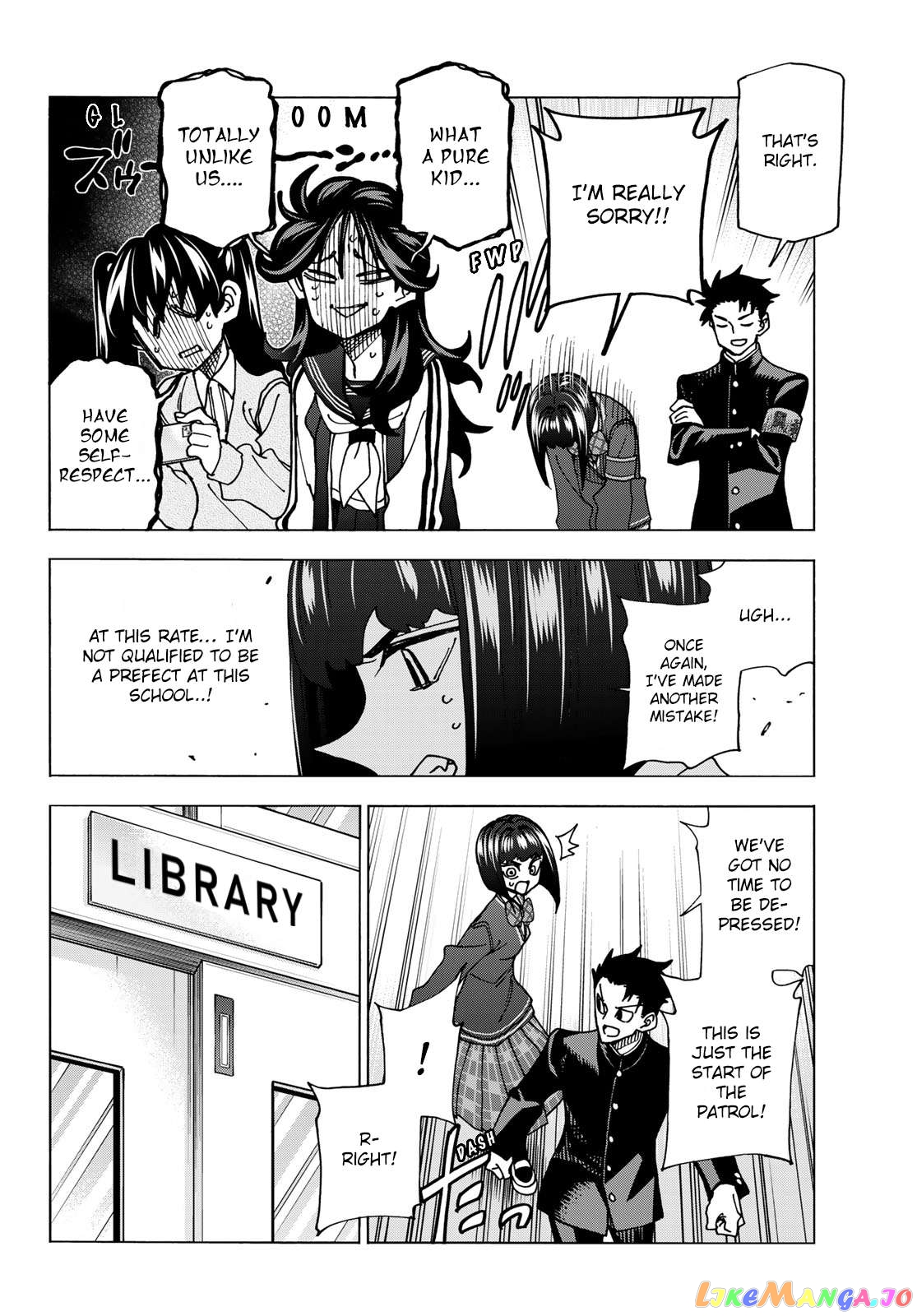 The Story Between a Dumb Prefect and a High School Girl with an Inappropriate Skirt Length chapter 62 - page 12