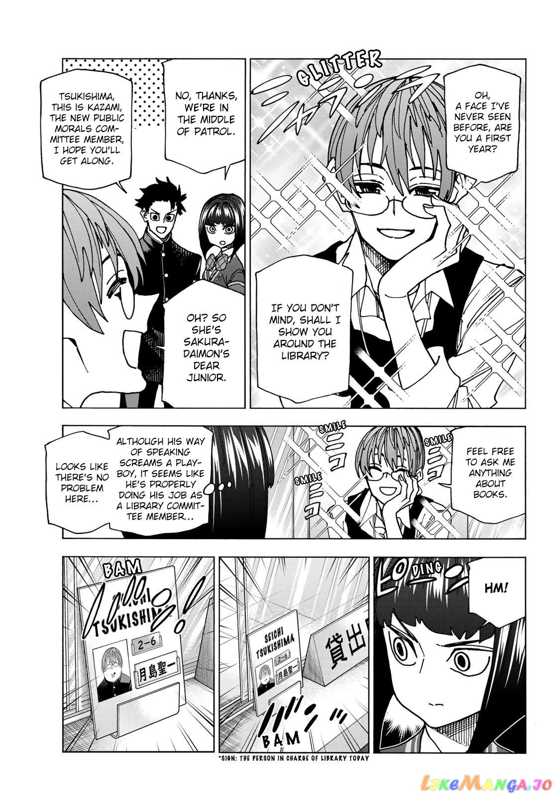 The Story Between a Dumb Prefect and a High School Girl with an Inappropriate Skirt Length chapter 62 - page 13