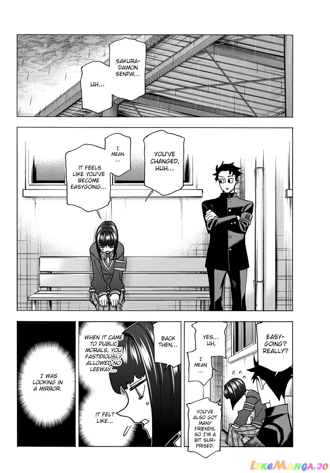 The Story Between a Dumb Prefect and a High School Girl with an Inappropriate Skirt Length chapter 62 - page 18