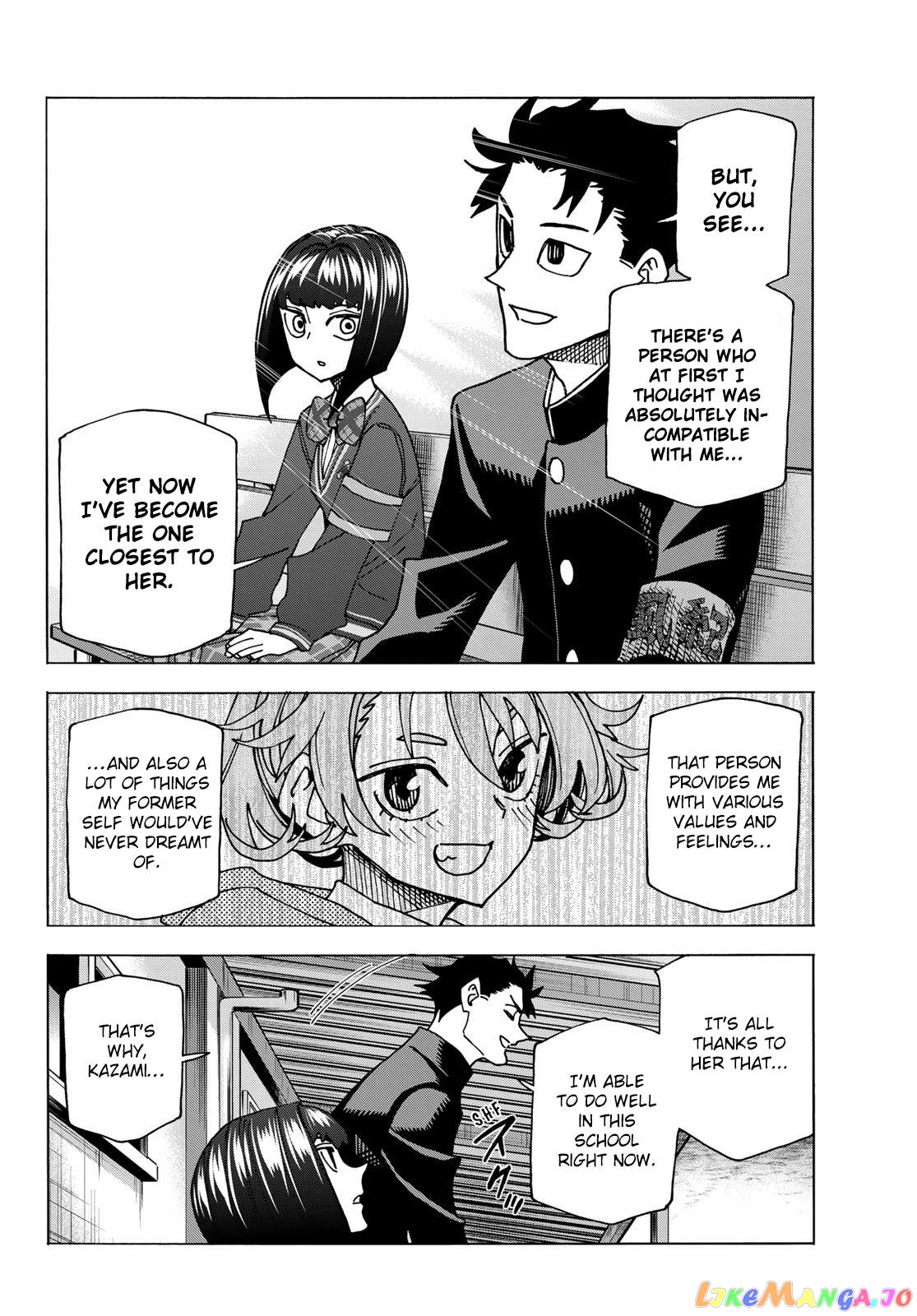 The Story Between a Dumb Prefect and a High School Girl with an Inappropriate Skirt Length chapter 62 - page 20