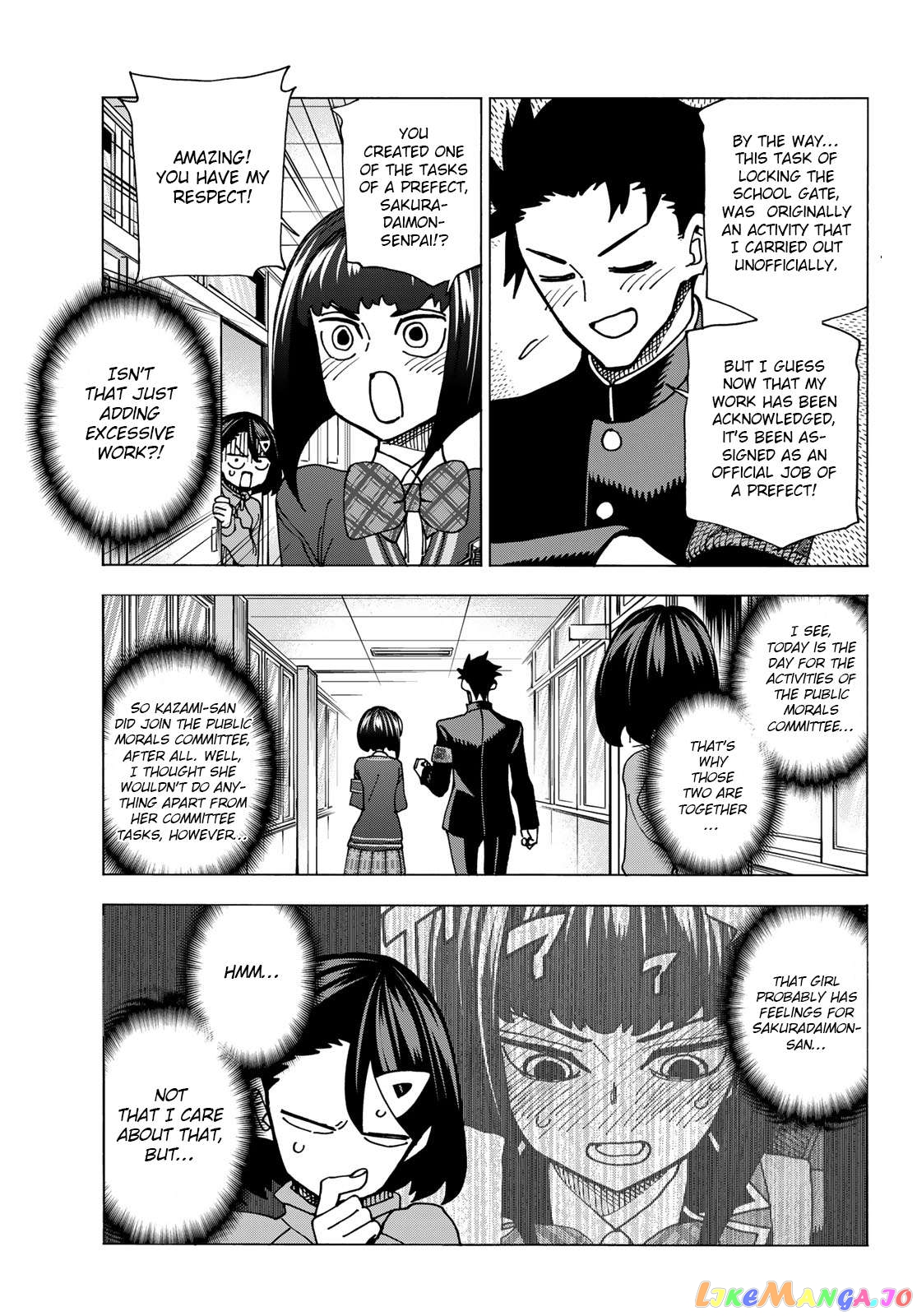 The Story Between a Dumb Prefect and a High School Girl with an Inappropriate Skirt Length chapter 62 - page 5