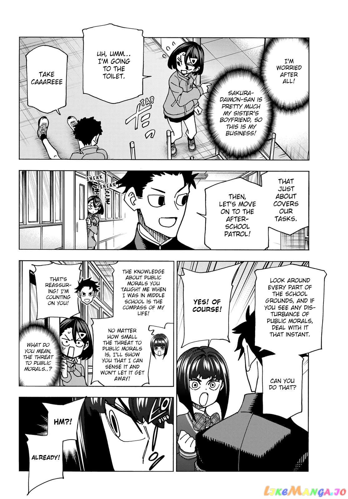 The Story Between a Dumb Prefect and a High School Girl with an Inappropriate Skirt Length chapter 62 - page 6