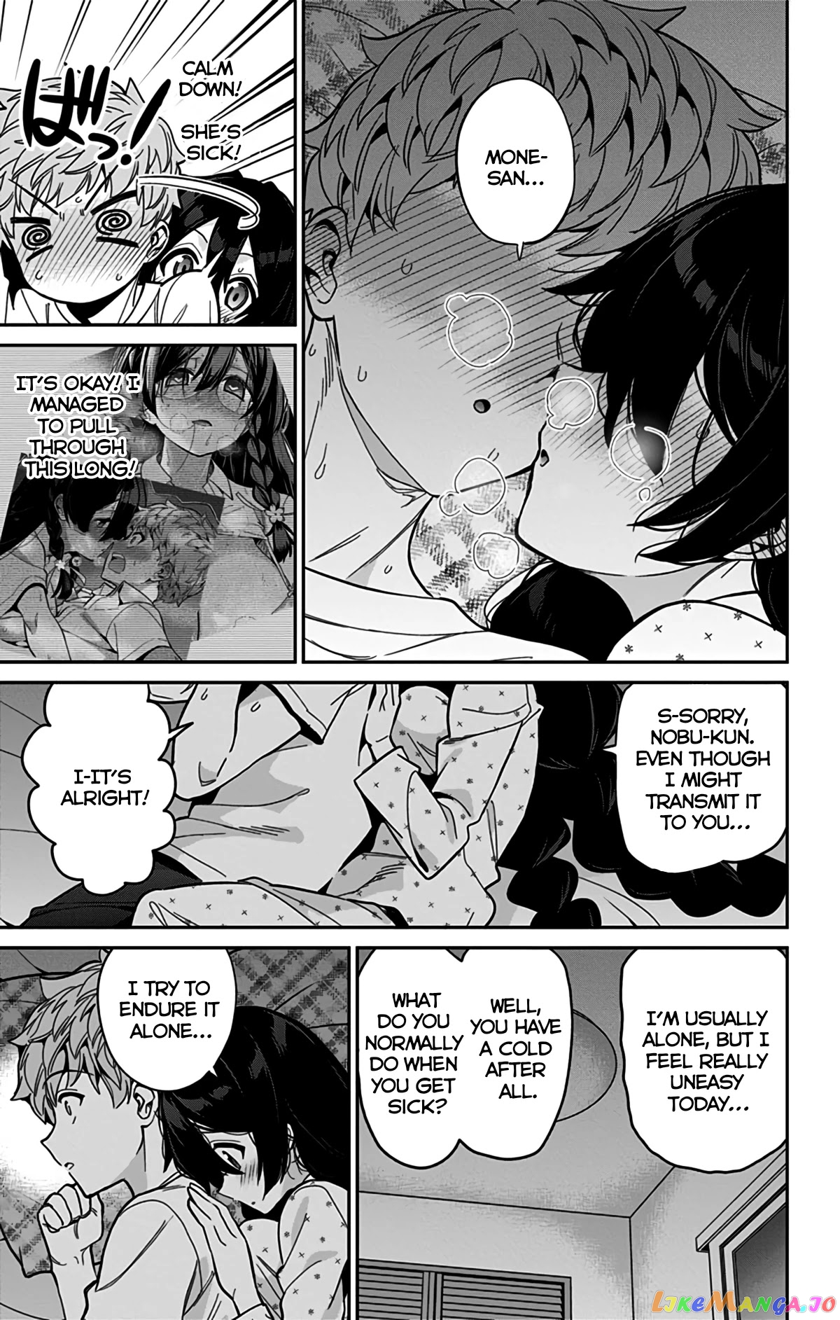 Mone-San no Majime Sugiru Tsukiaikata chapter 47 - page 10