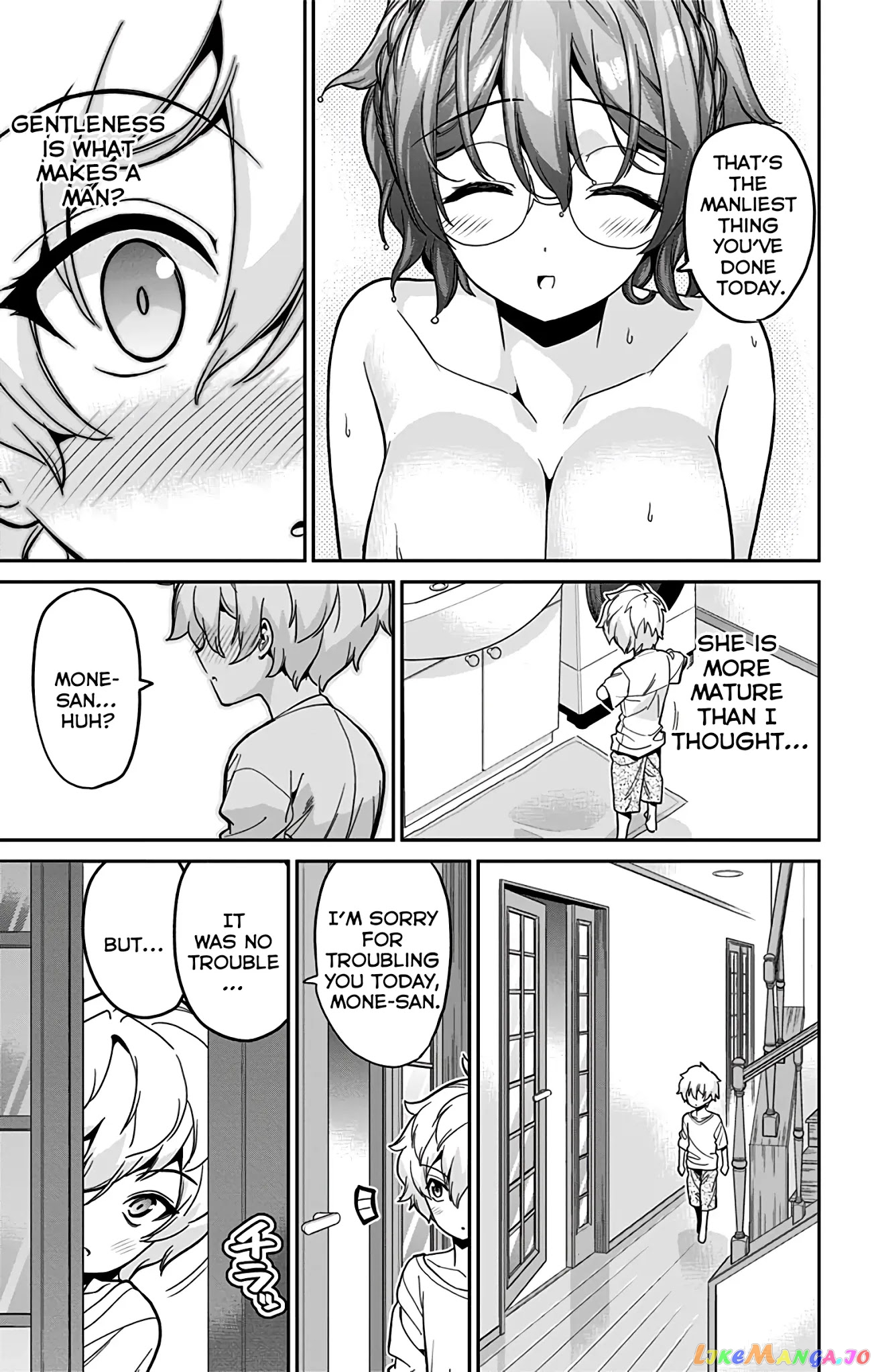 Mone-San no Majime Sugiru Tsukiaikata chapter 39 - page 16