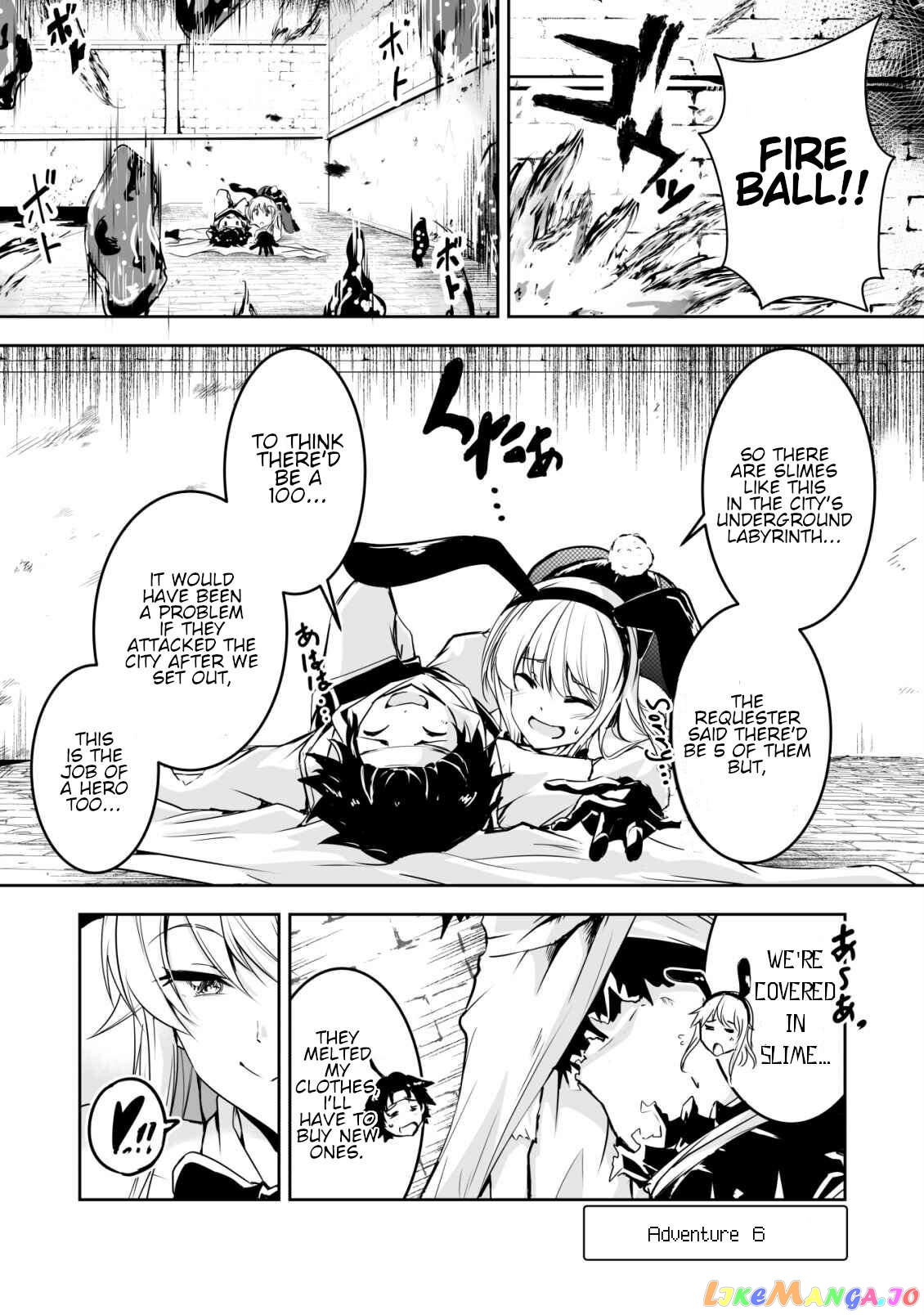 Yuusha-kun wa Tabidatenai Chapter 6 - page 1