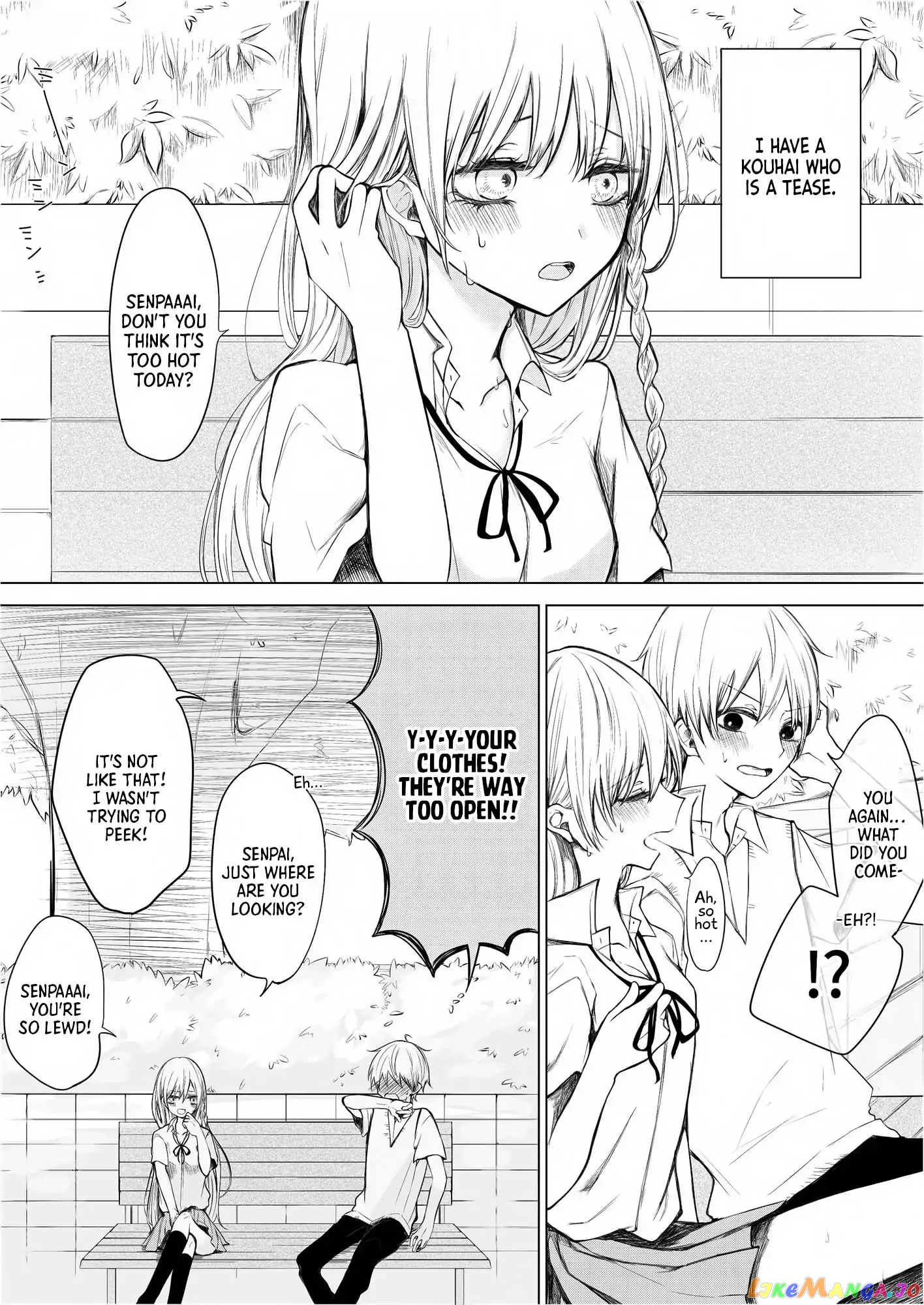 Ichizu de Bitch na Kouhai chapter 1 - page 1