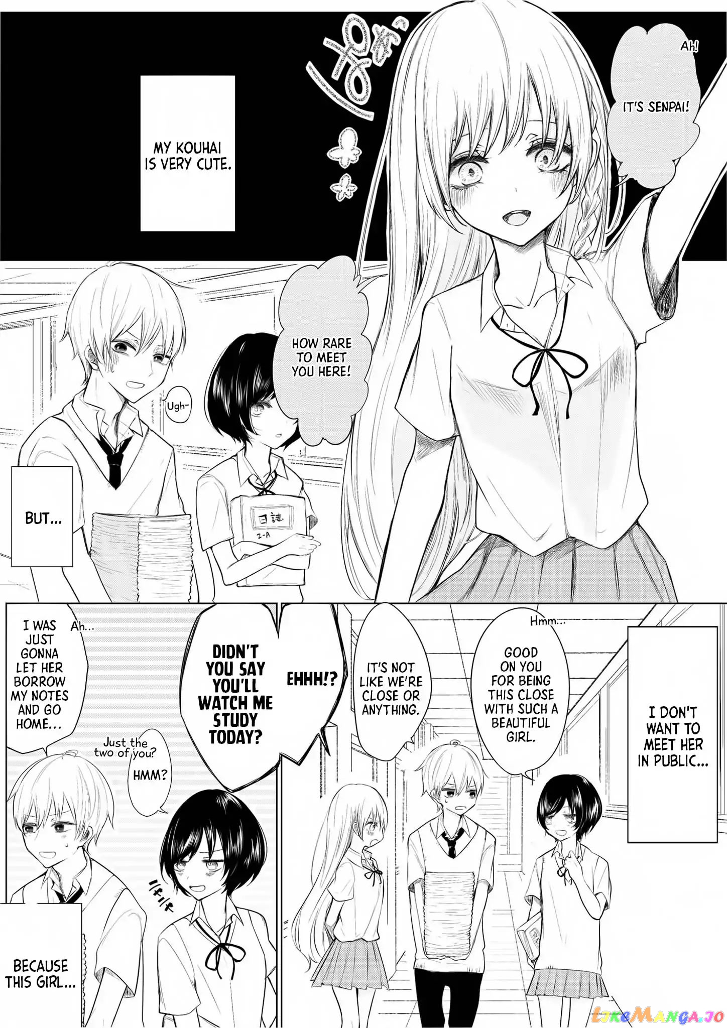 Ichizu de Bitch na Kouhai chapter 3 - page 1