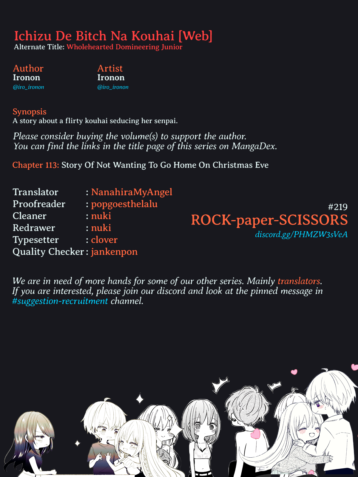 Ichizu de Bitch na Kouhai chapter 113 - page 5