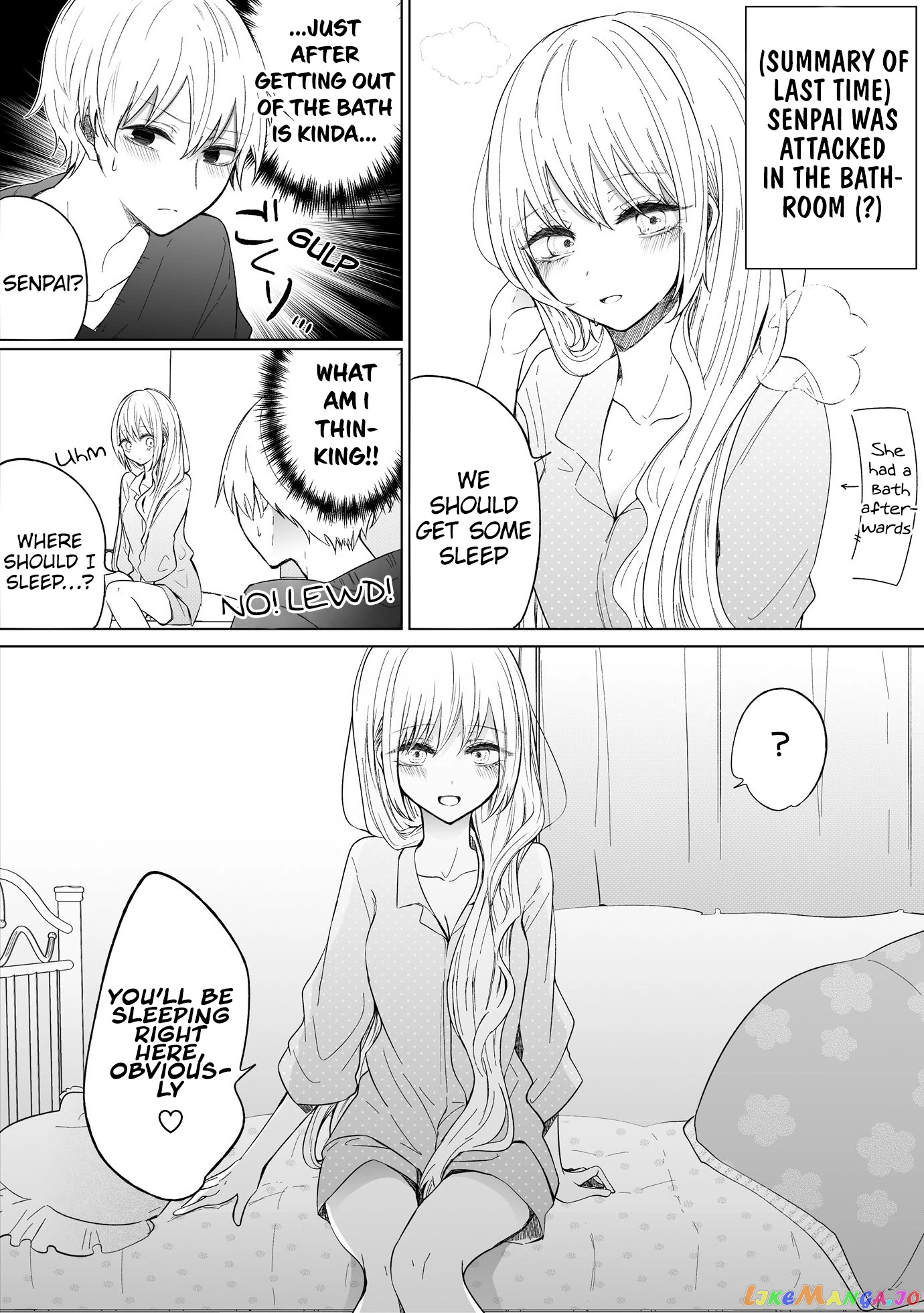Ichizu de Bitch na Kouhai chapter 71 - page 1