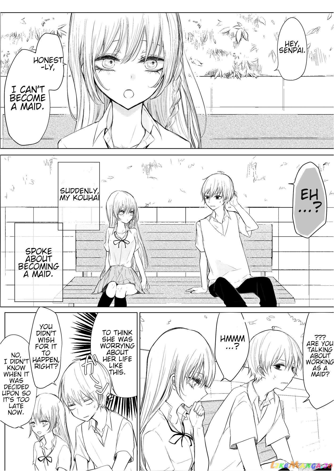 Ichizu de Bitch na Kouhai chapter 6 - page 1