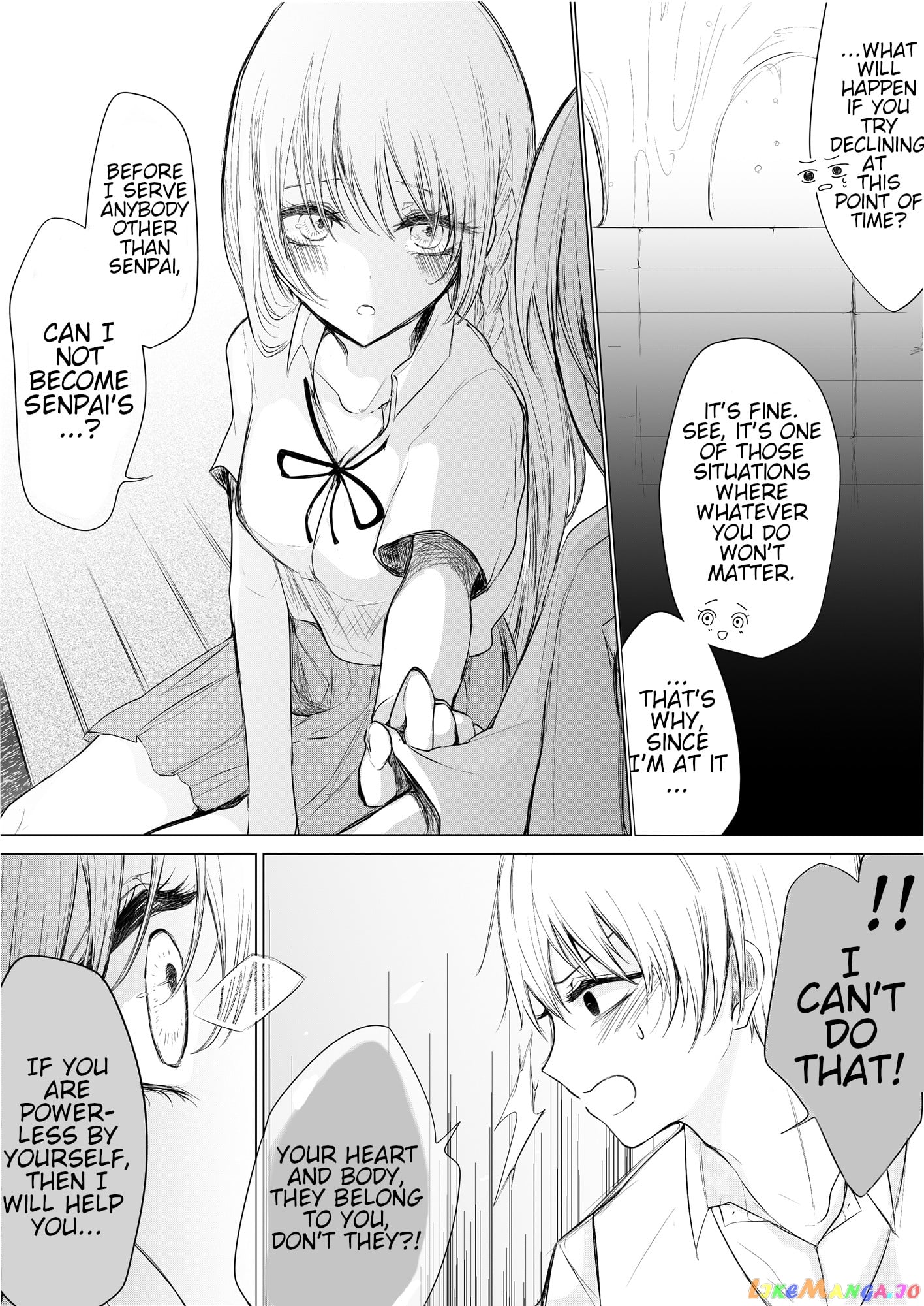 Ichizu de Bitch na Kouhai chapter 6 - page 2