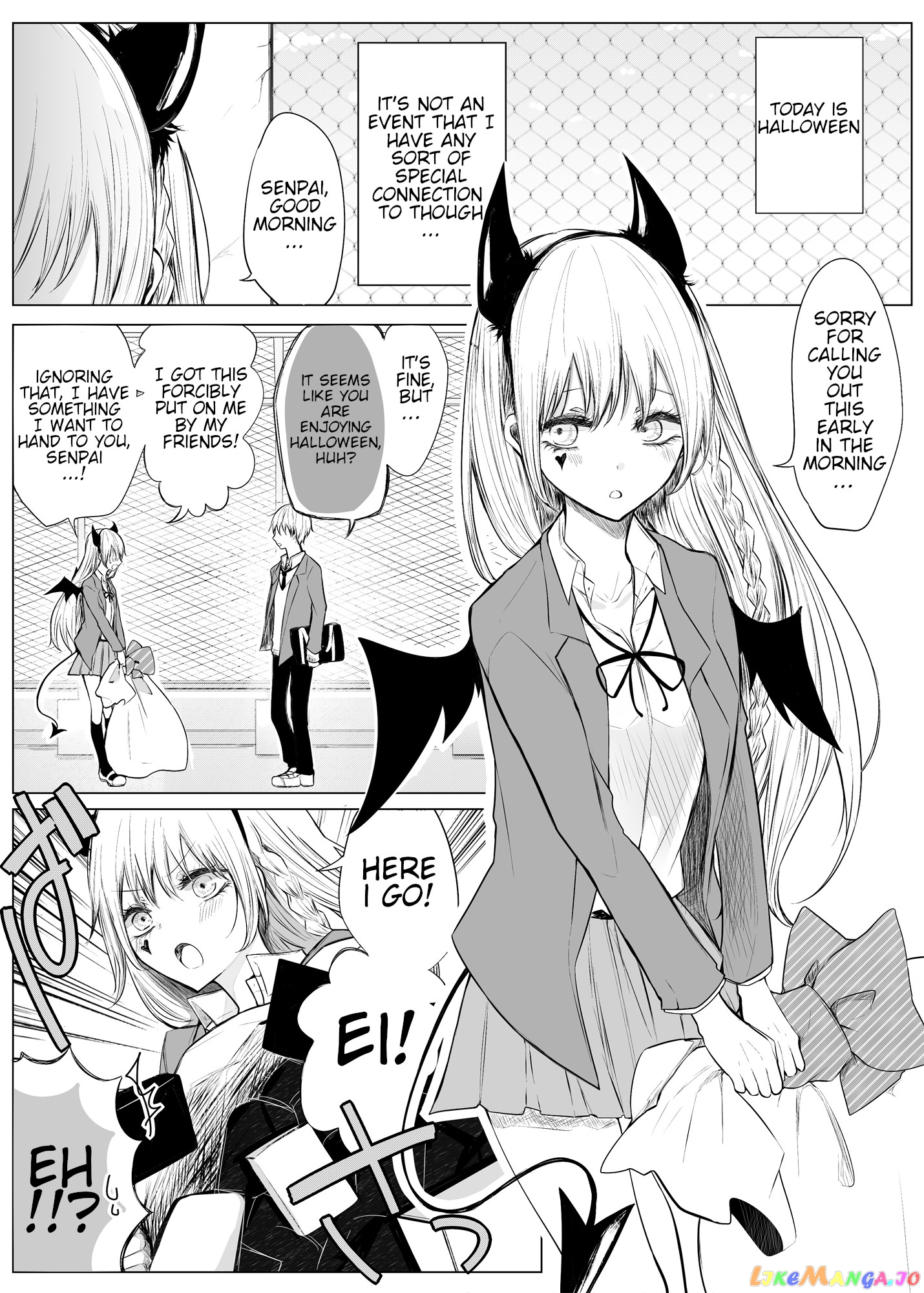 Ichizu de Bitch na Kouhai chapter 8 - page 1