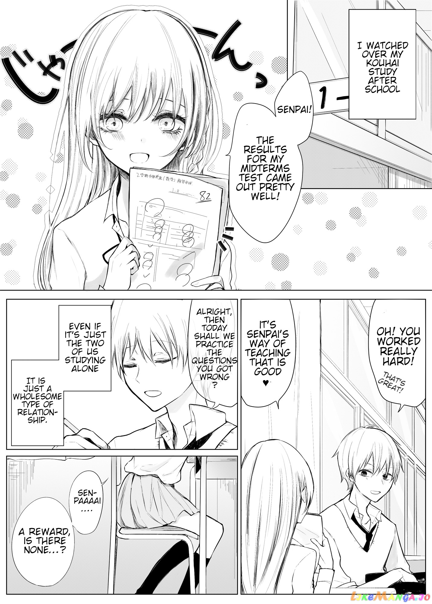 Ichizu de Bitch na Kouhai chapter 9 - page 1