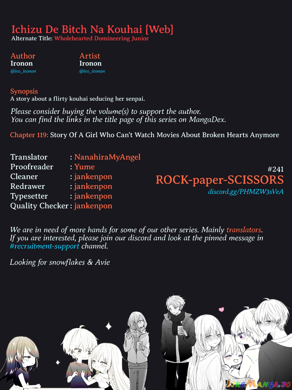 Ichizu de Bitch na Kouhai chapter 119 - page 6