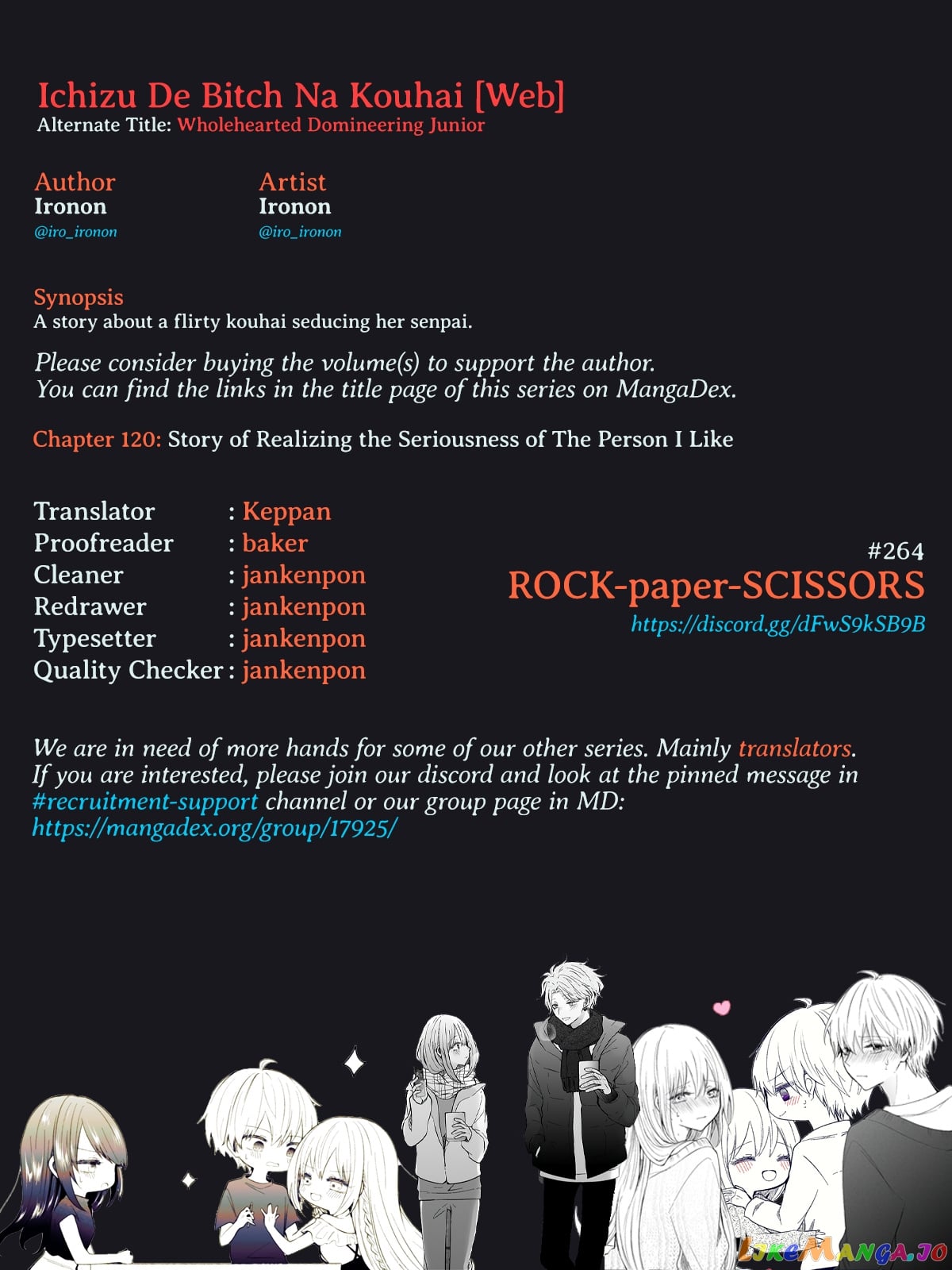 Ichizu de Bitch na Kouhai chapter 120 - page 5