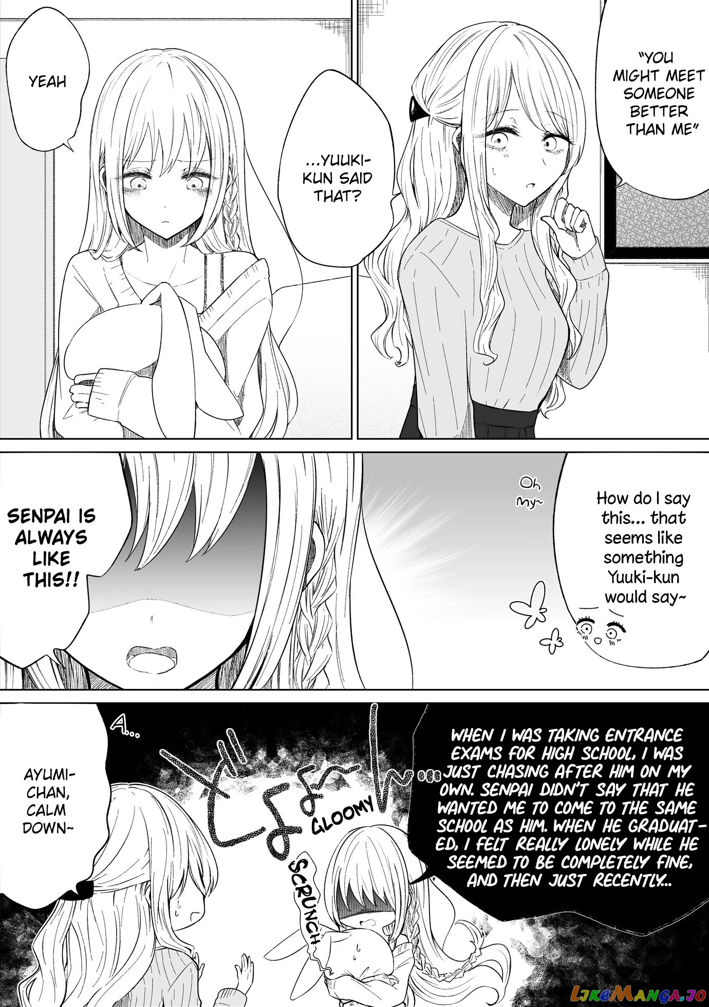 Ichizu de Bitch na Kouhai chapter 76 - page 1
