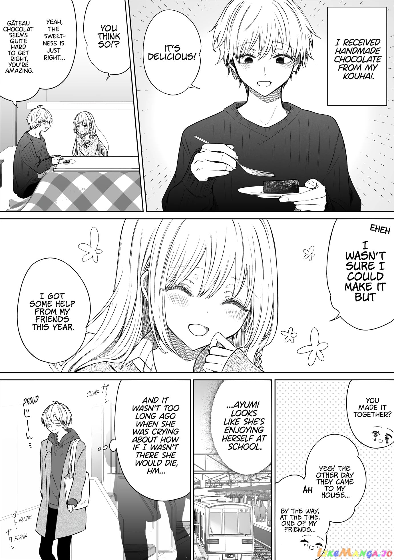 Ichizu de Bitch na Kouhai chapter 124 - page 1