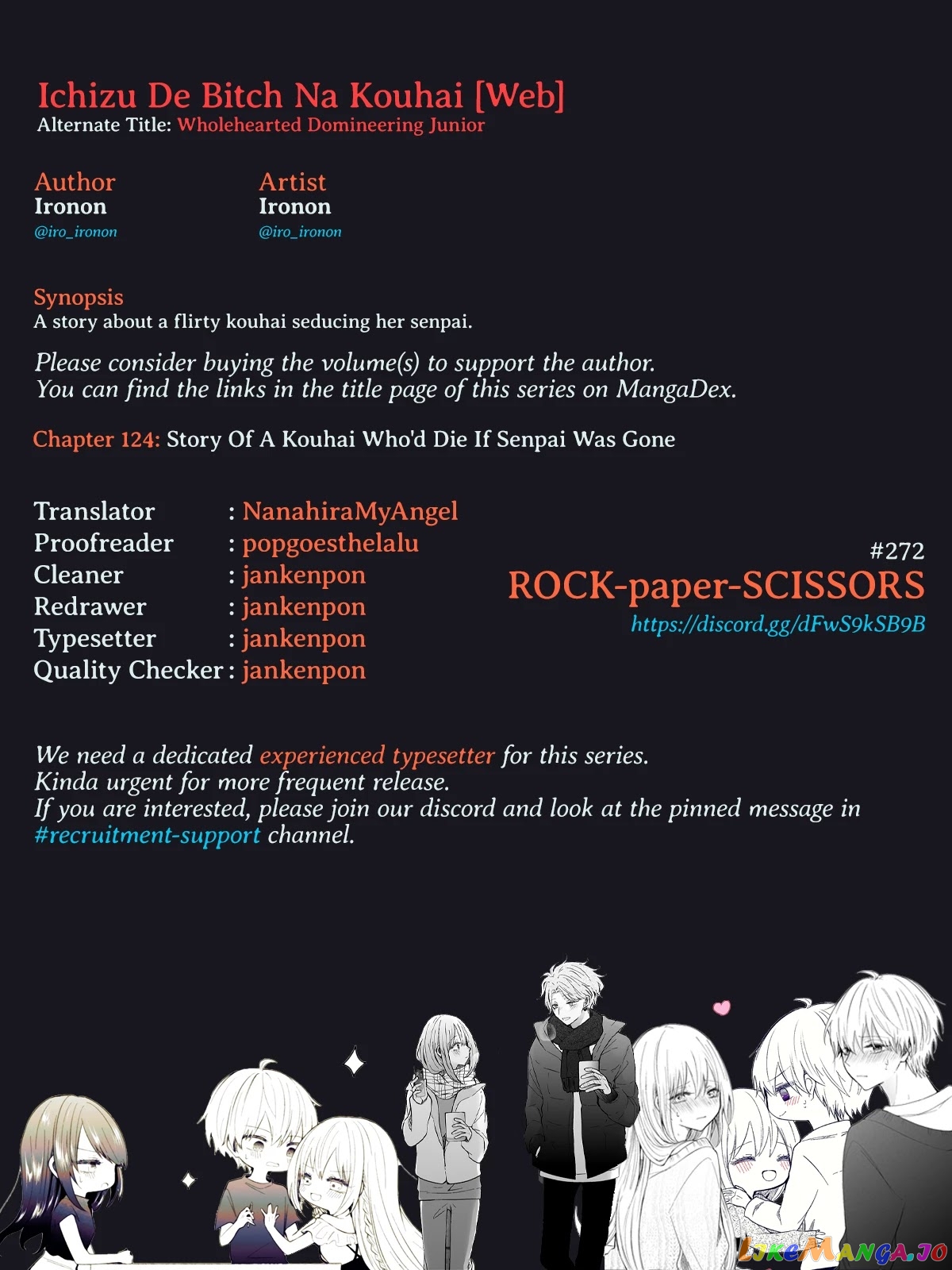 Ichizu de Bitch na Kouhai chapter 124 - page 5