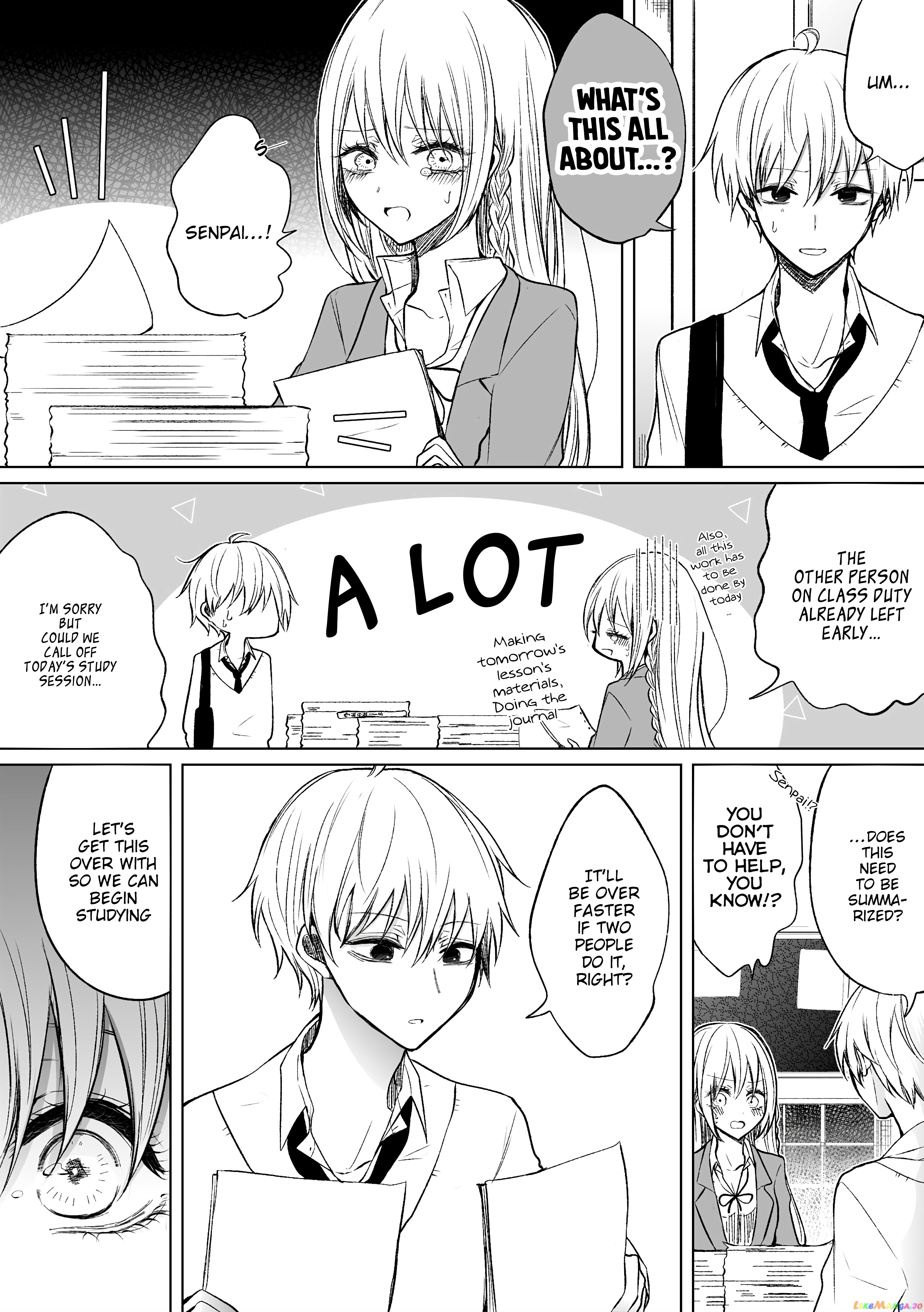 Ichizu de Bitch na Kouhai chapter 53 - page 2