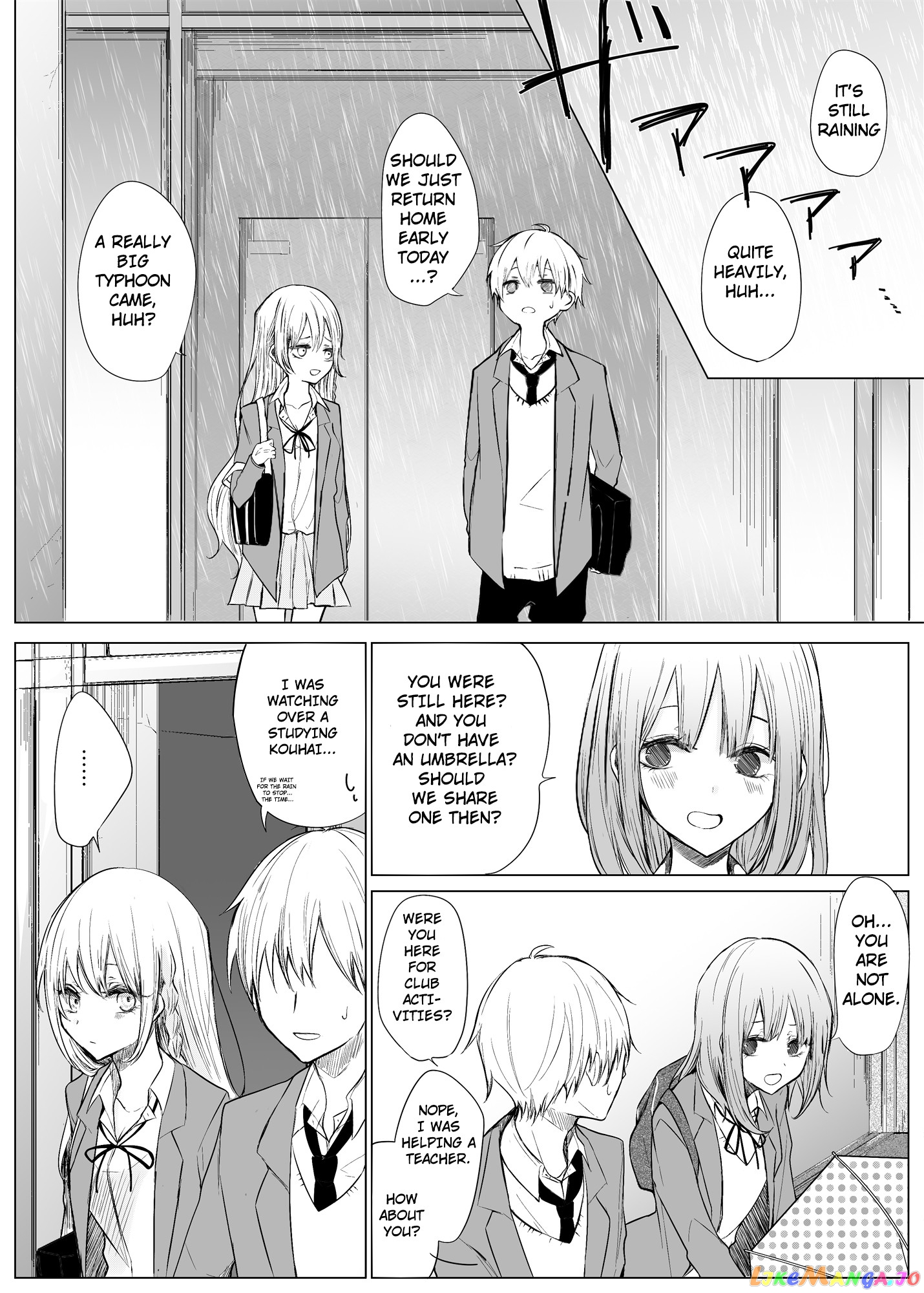 Ichizu de Bitch na Kouhai chapter 13 - page 1