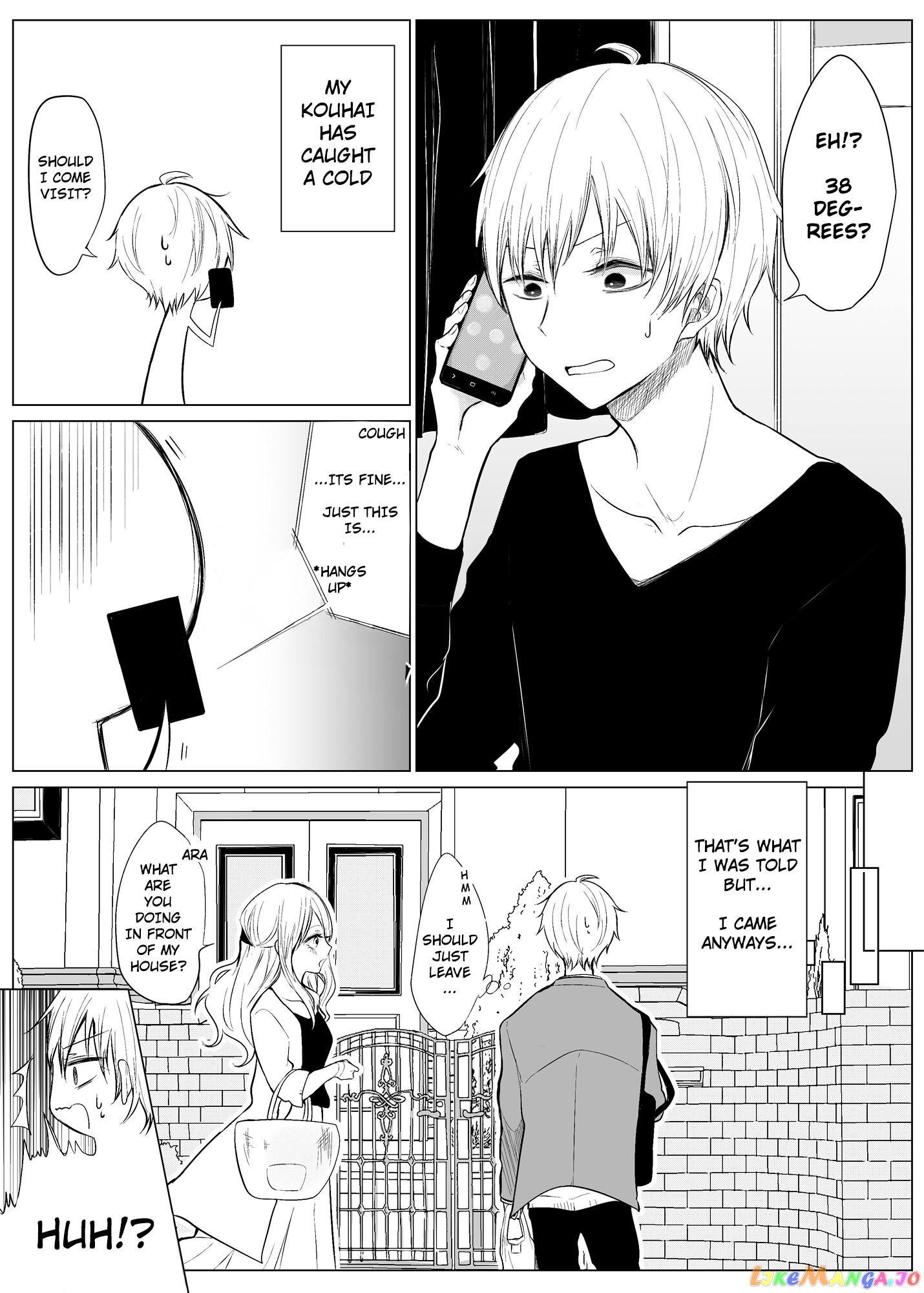 Ichizu de Bitch na Kouhai chapter 14 - page 1