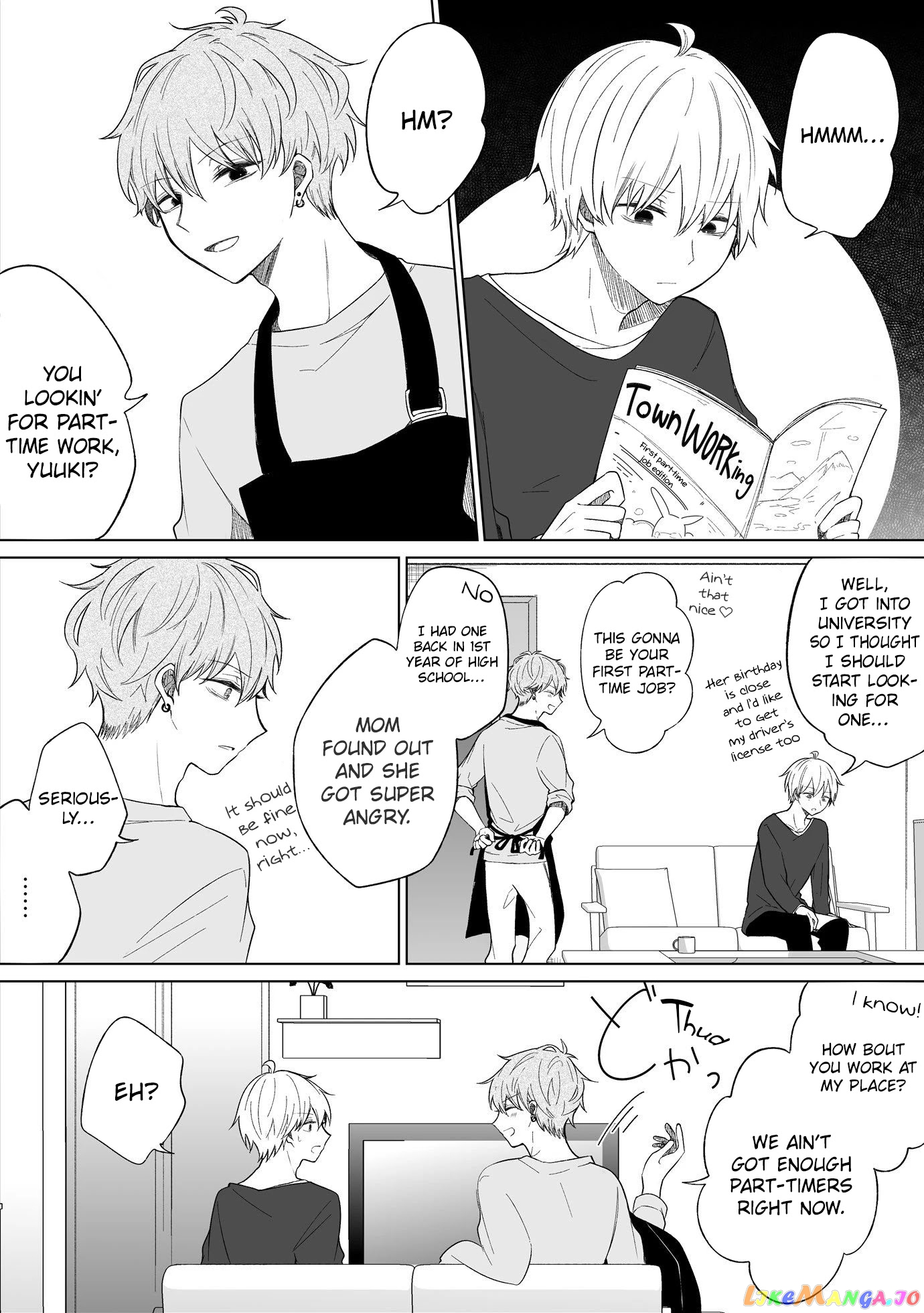 Ichizu de Bitch na Kouhai chapter 83 - page 1