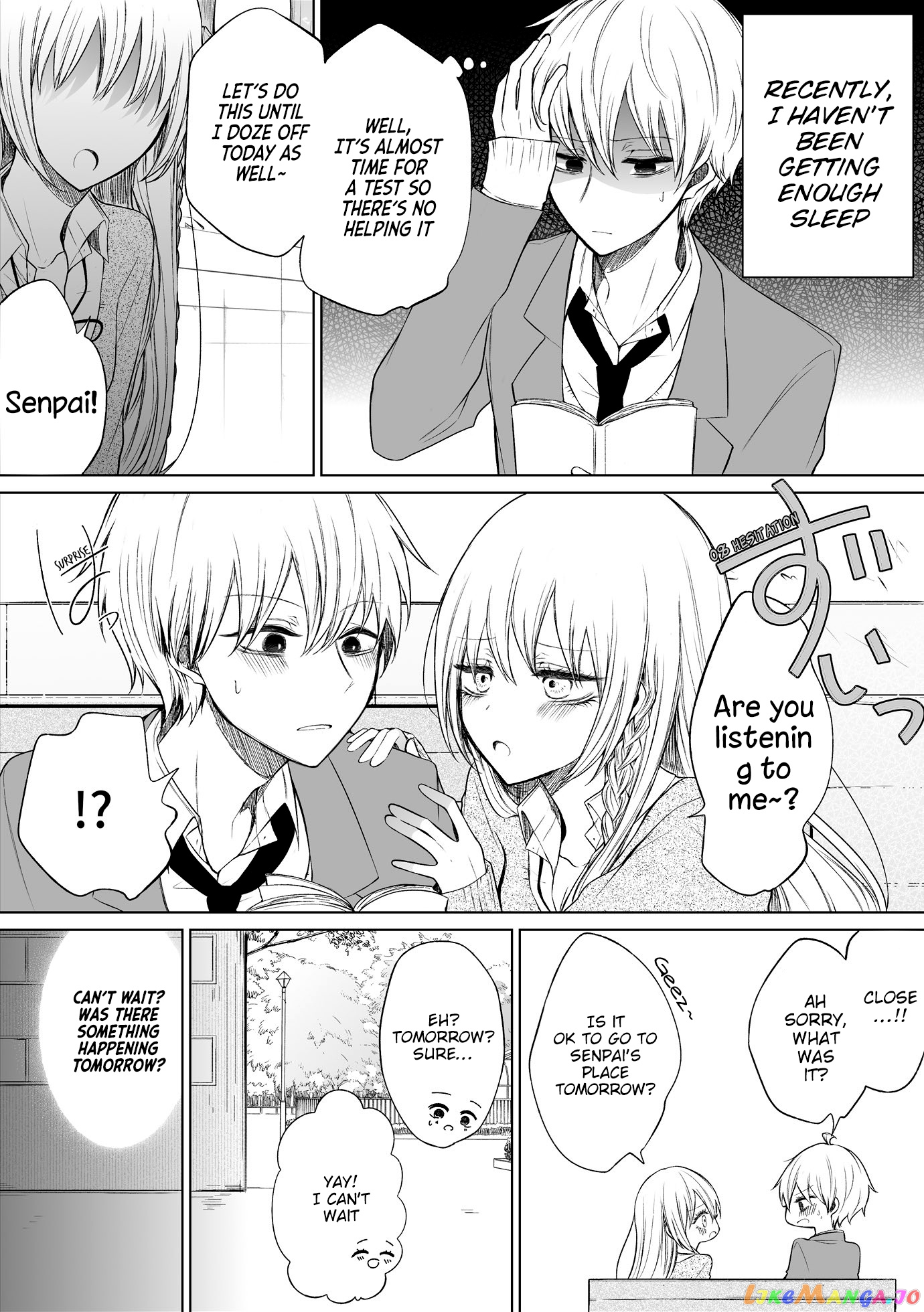Ichizu de Bitch na Kouhai chapter 55 - page 1