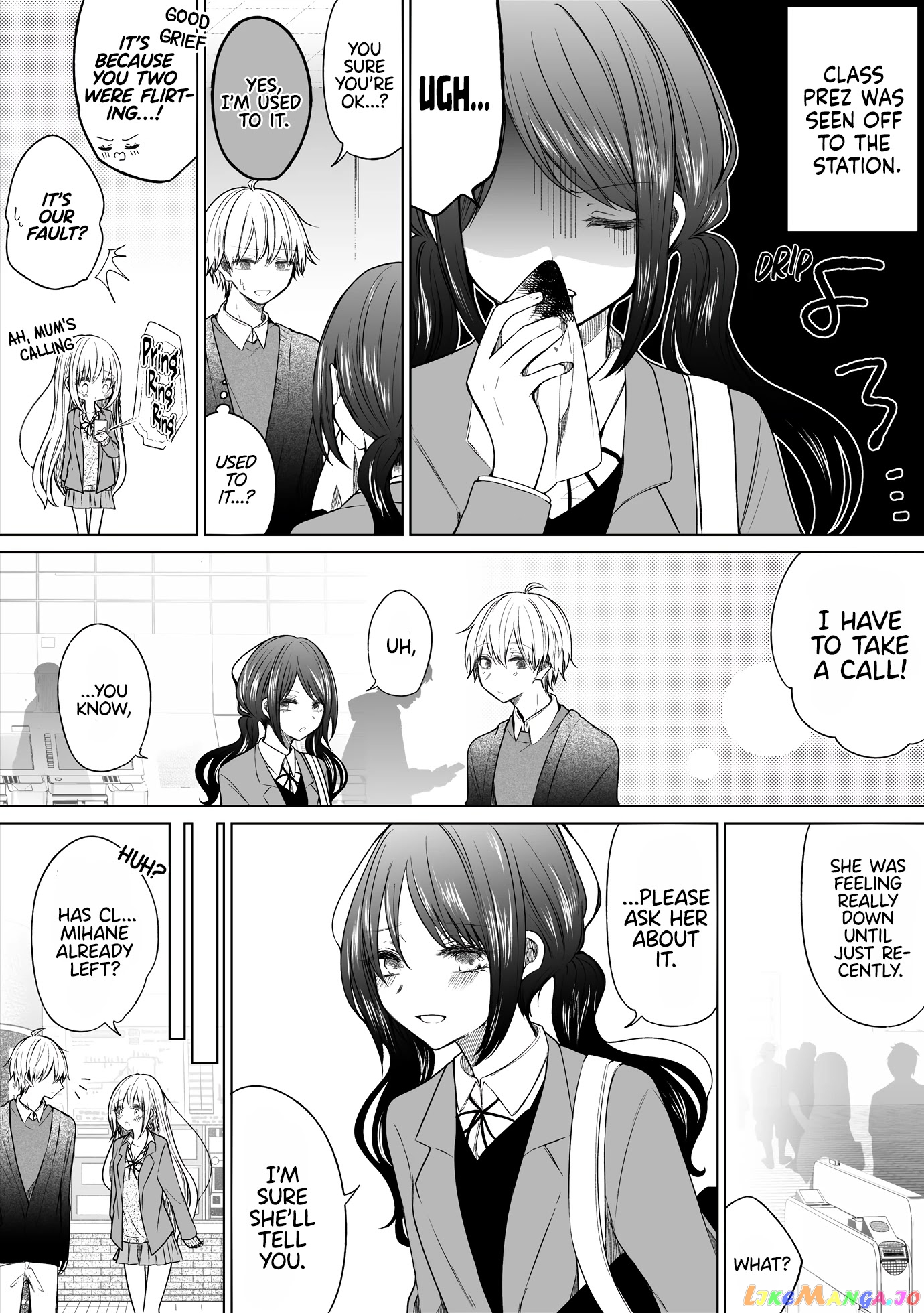 Ichizu de Bitch na Kouhai chapter 130 - page 1