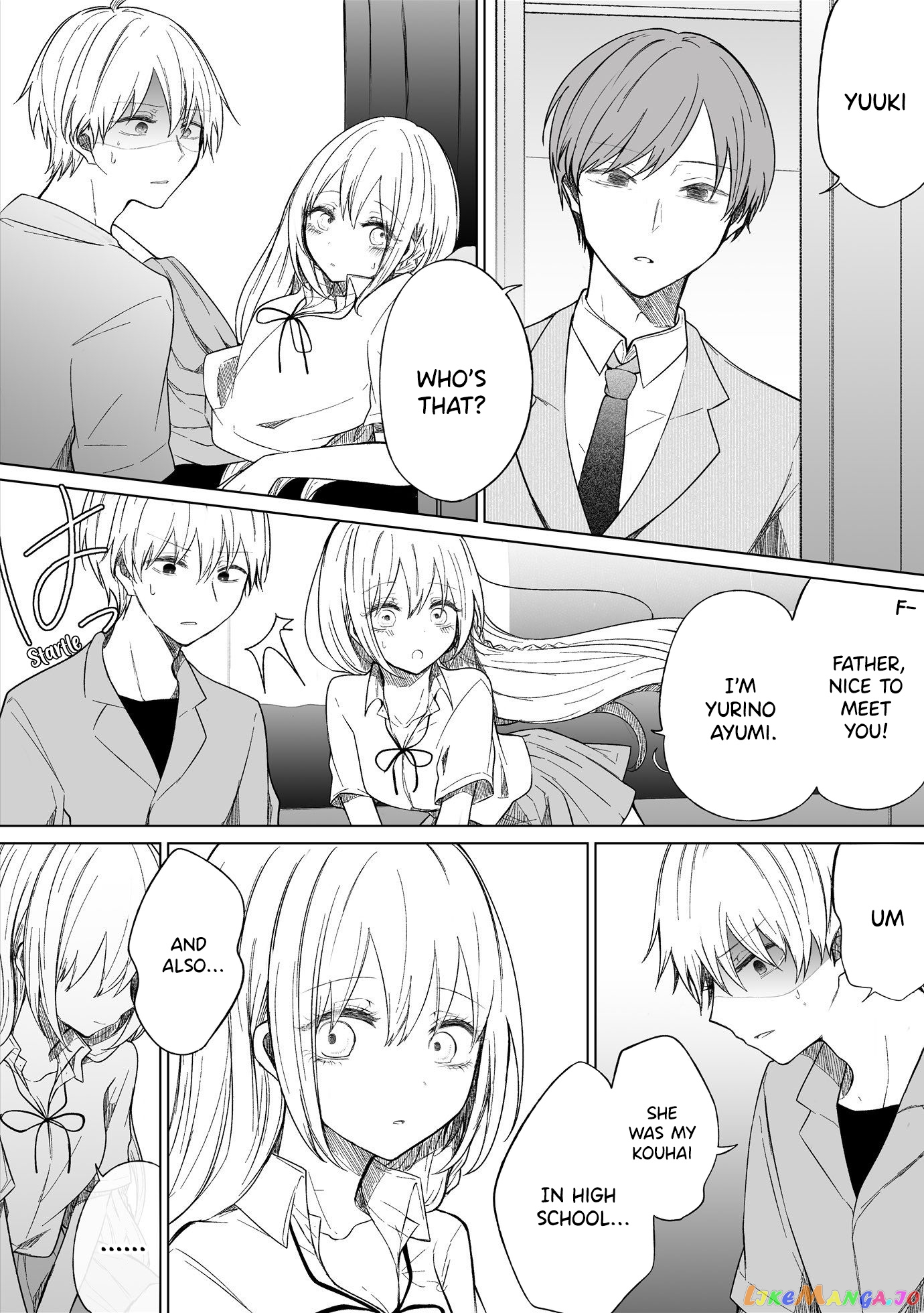 Ichizu de Bitch na Kouhai chapter 90 - page 1