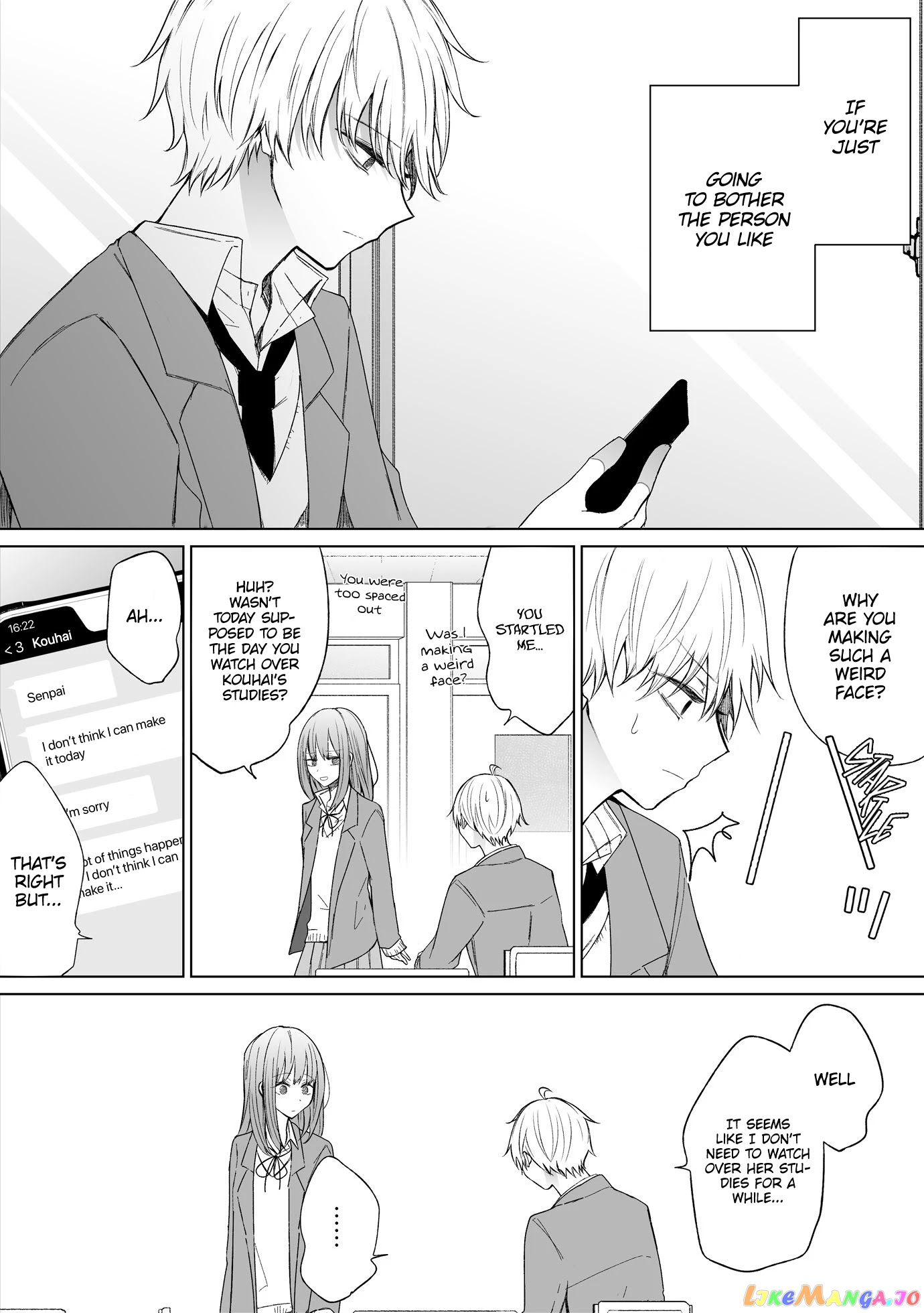 Ichizu de Bitch na Kouhai chapter 66 - page 2