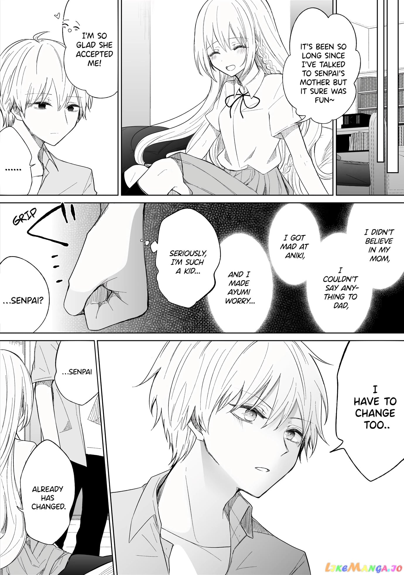 Ichizu de Bitch na Kouhai chapter 95 - page 2
