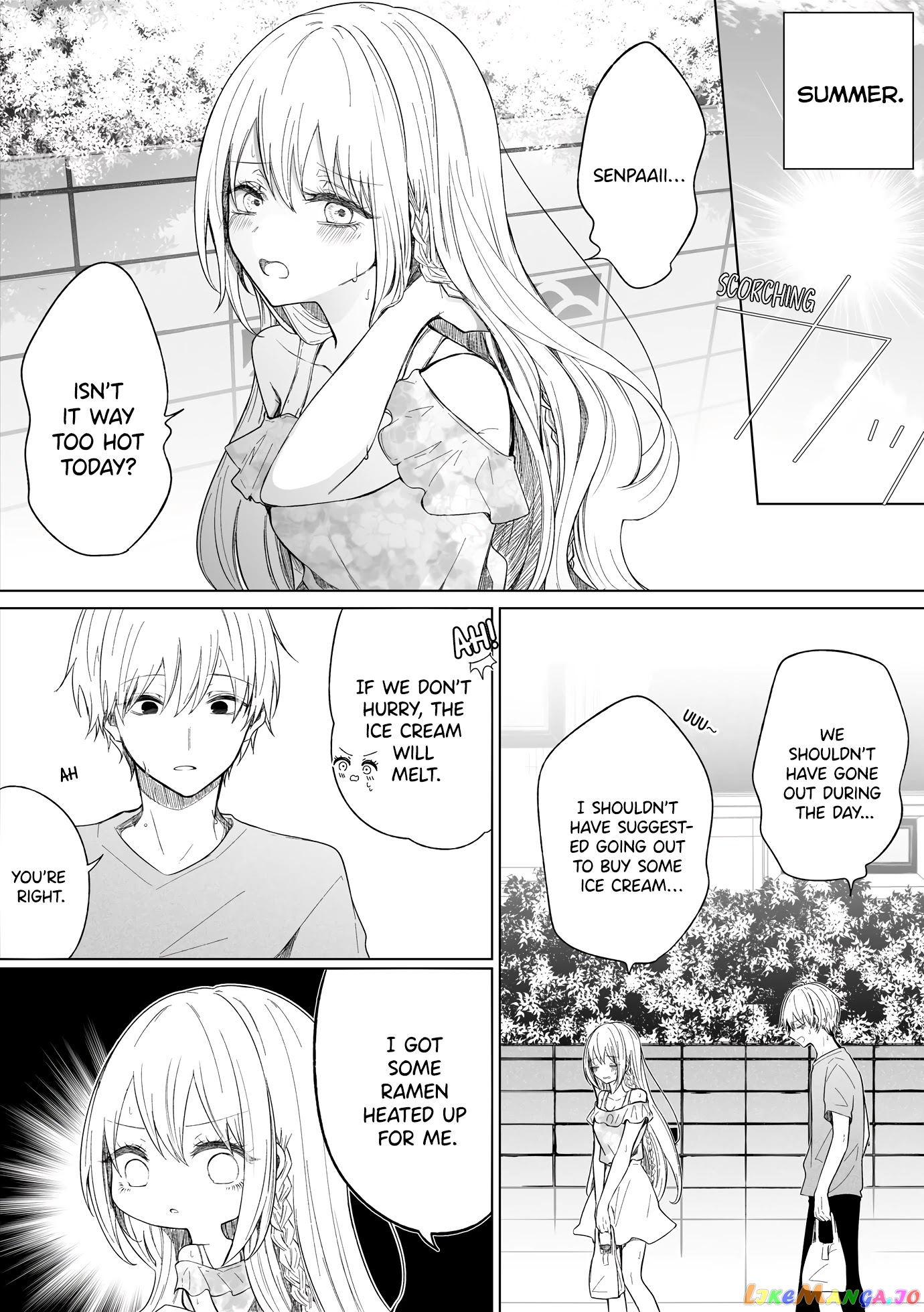 Ichizu de Bitch na Kouhai chapter 96 - page 1